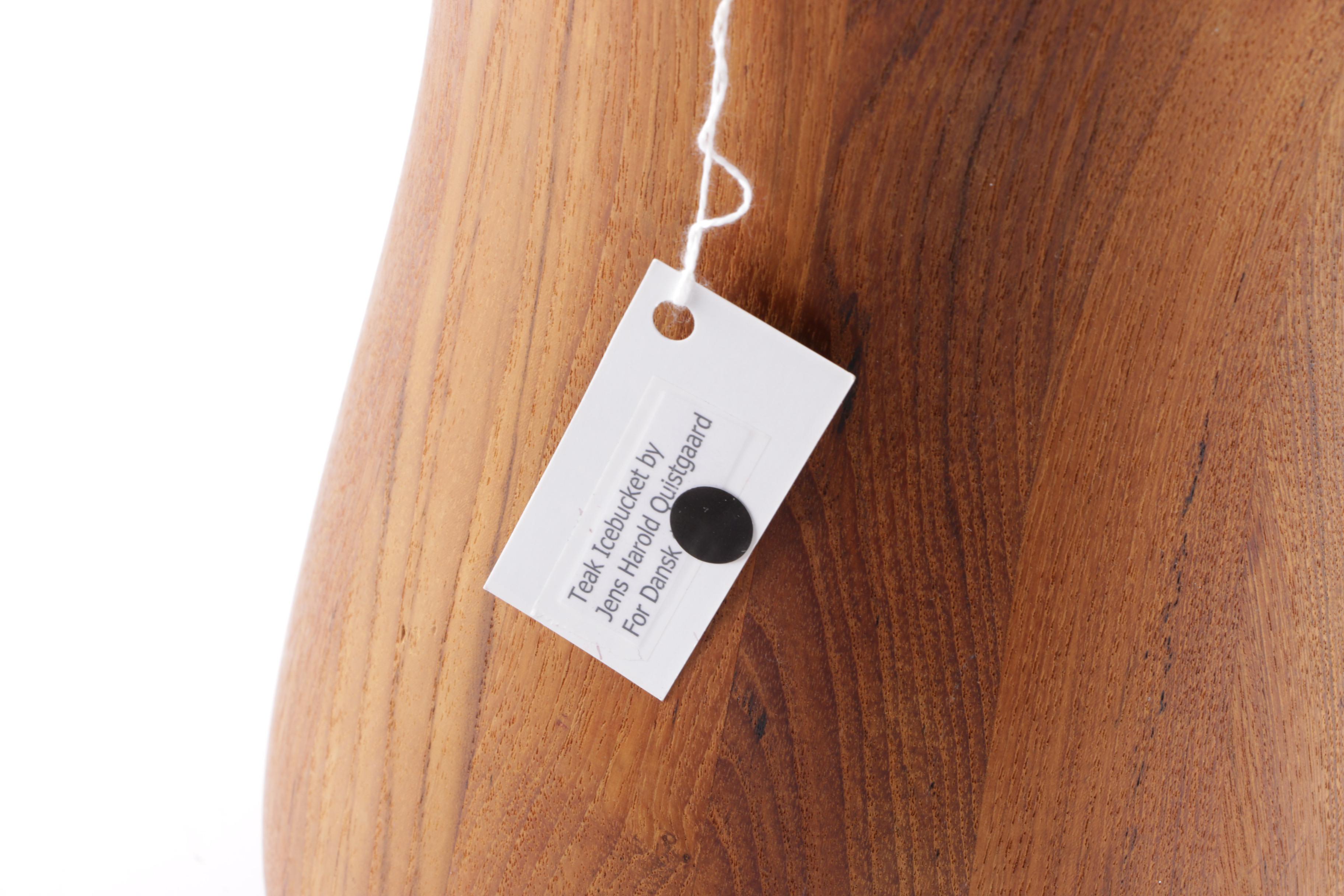 Danish Modern Jens Quistgaard for Dansk Teak Ice Bucket