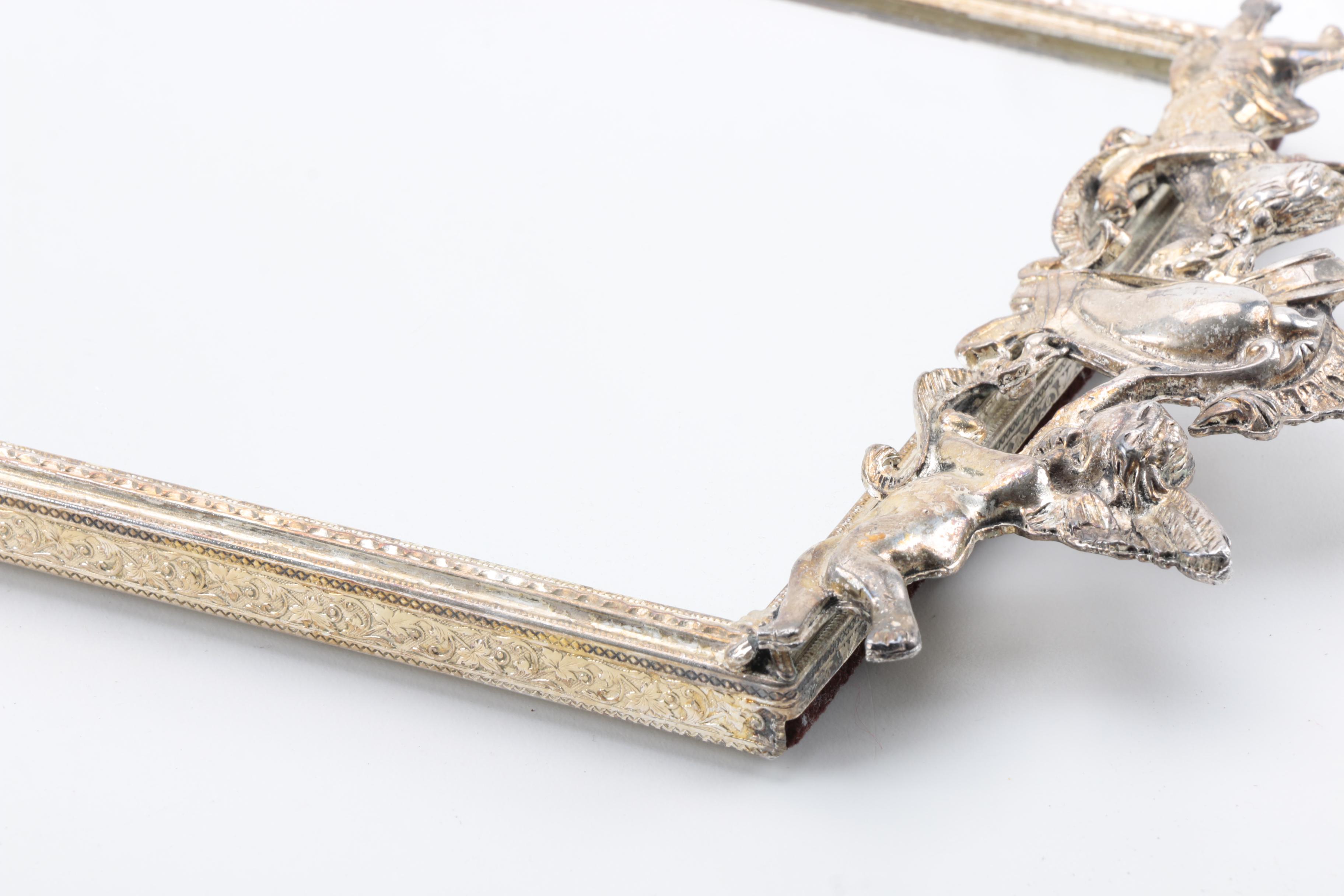 Ornate Mirror Vanity Tray