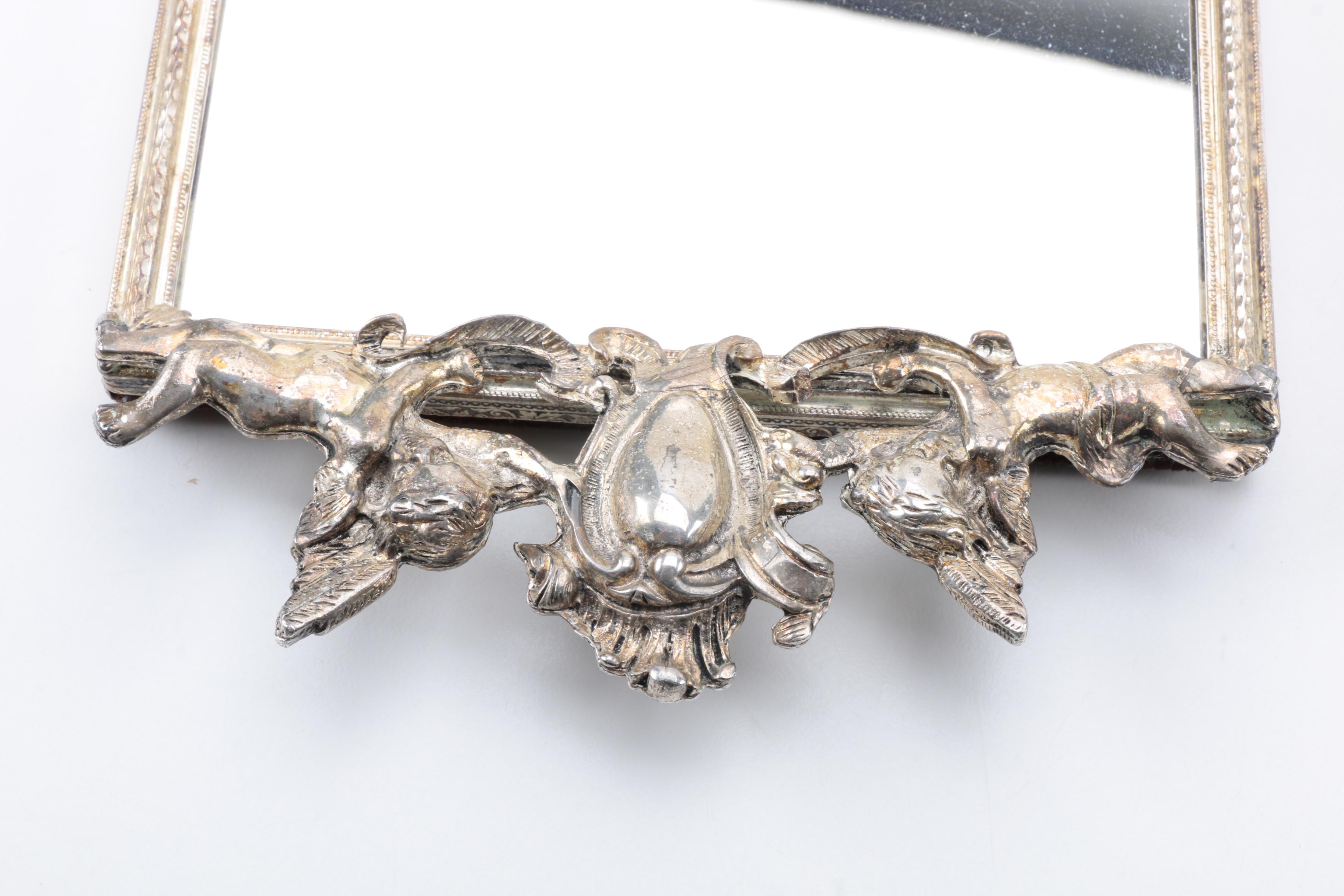 Ornate Mirror Vanity Tray