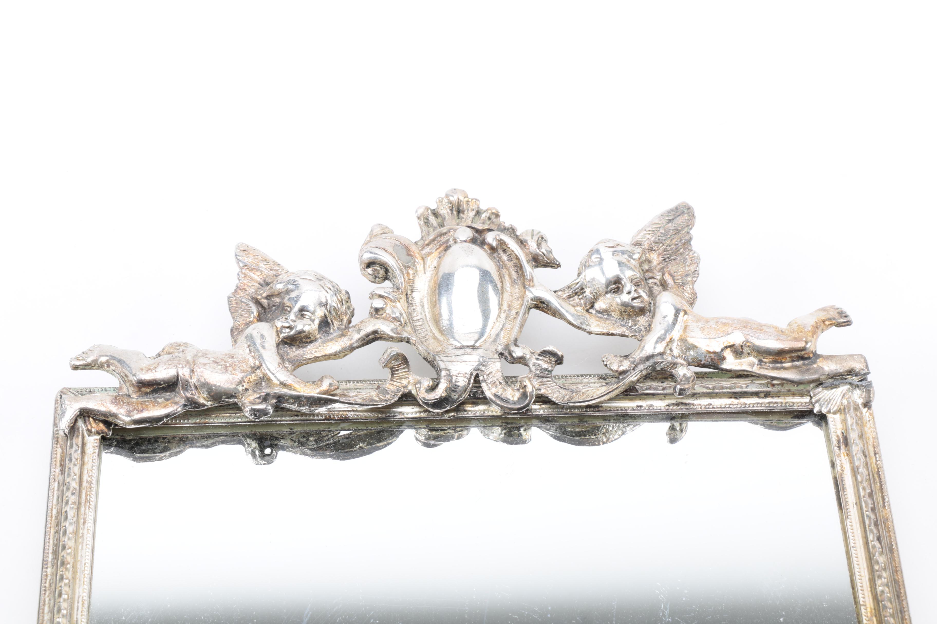 Ornate Mirror Vanity Tray