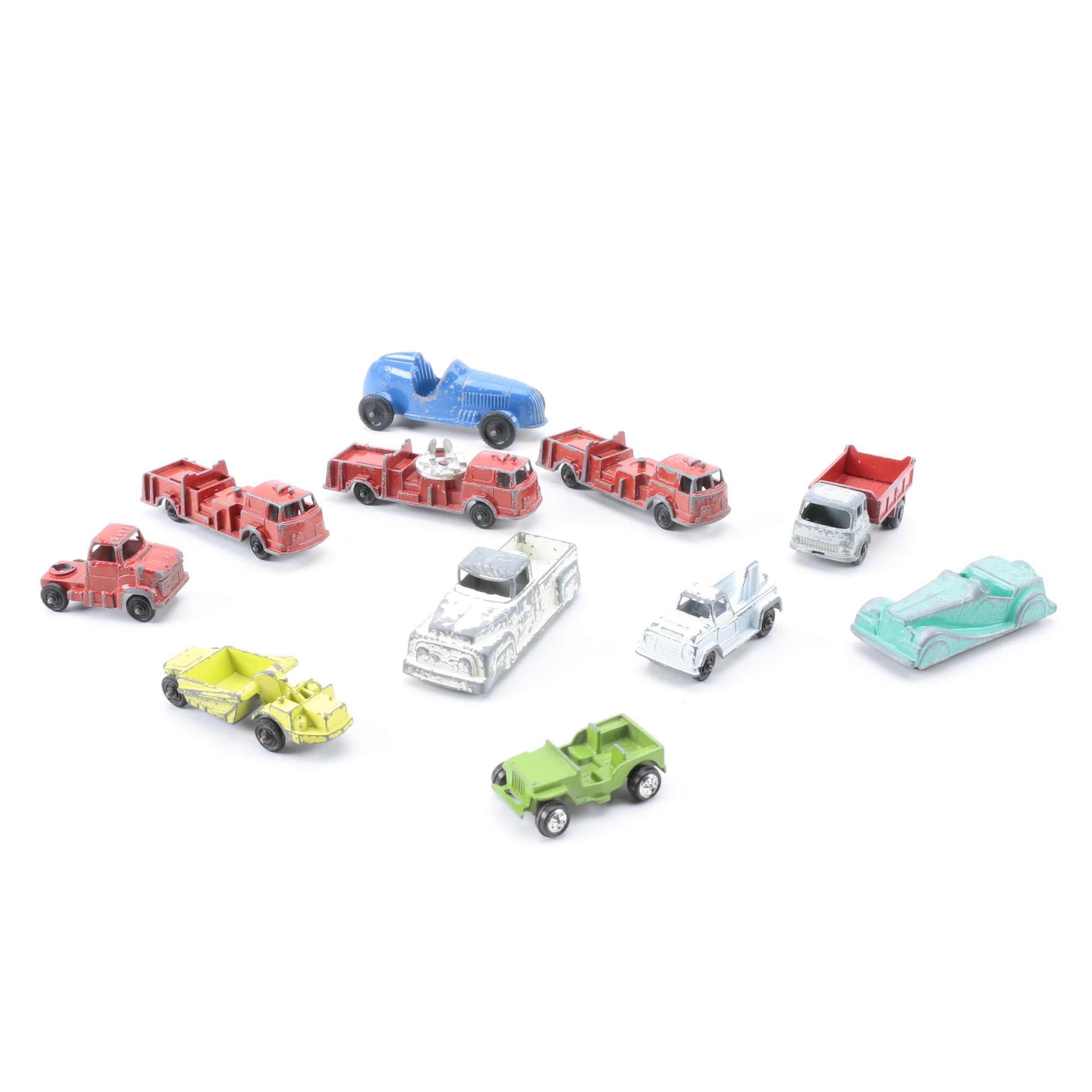 Vintage Die-Cast Cars Including Lesney