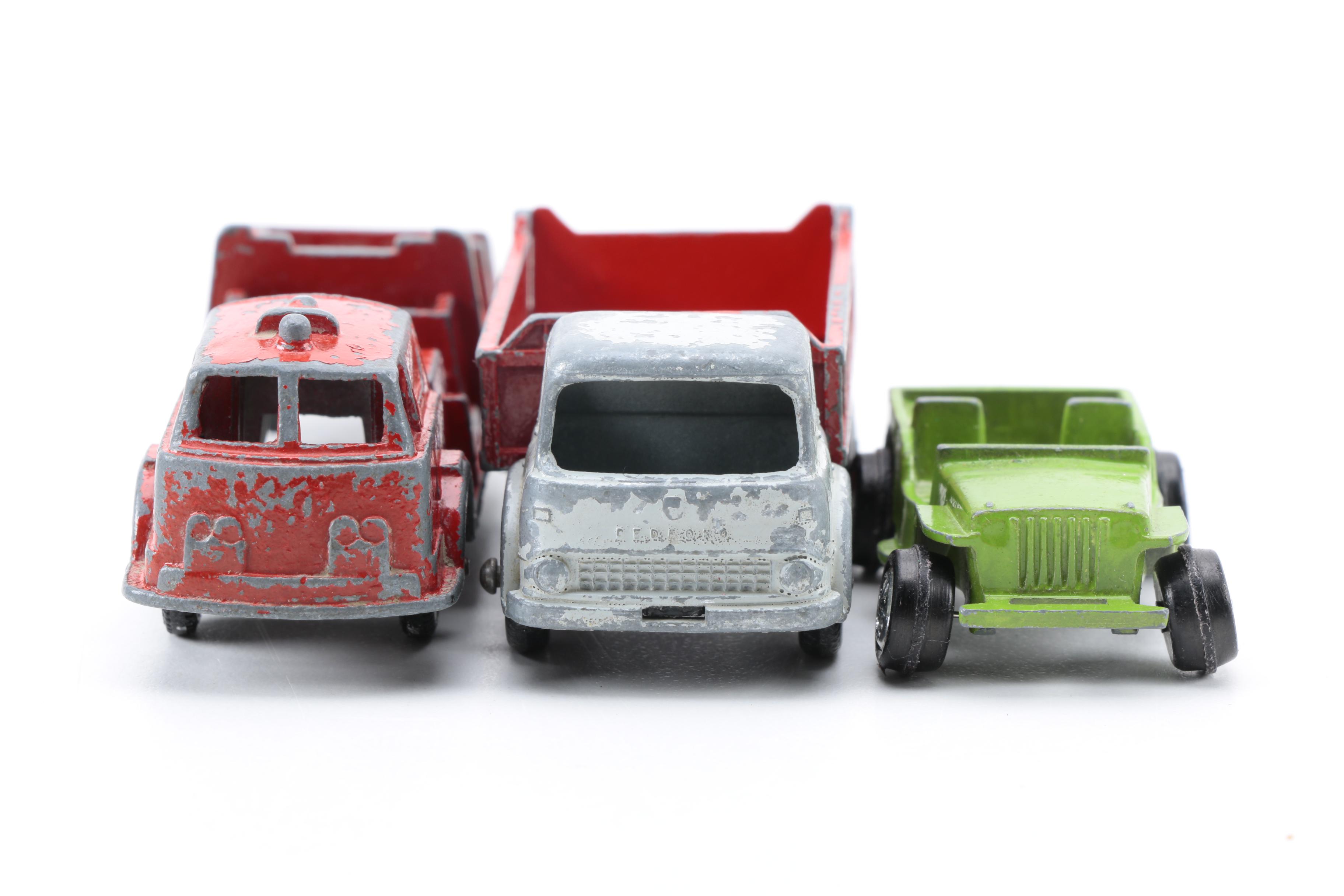 Vintage Die-Cast Cars Including Lesney