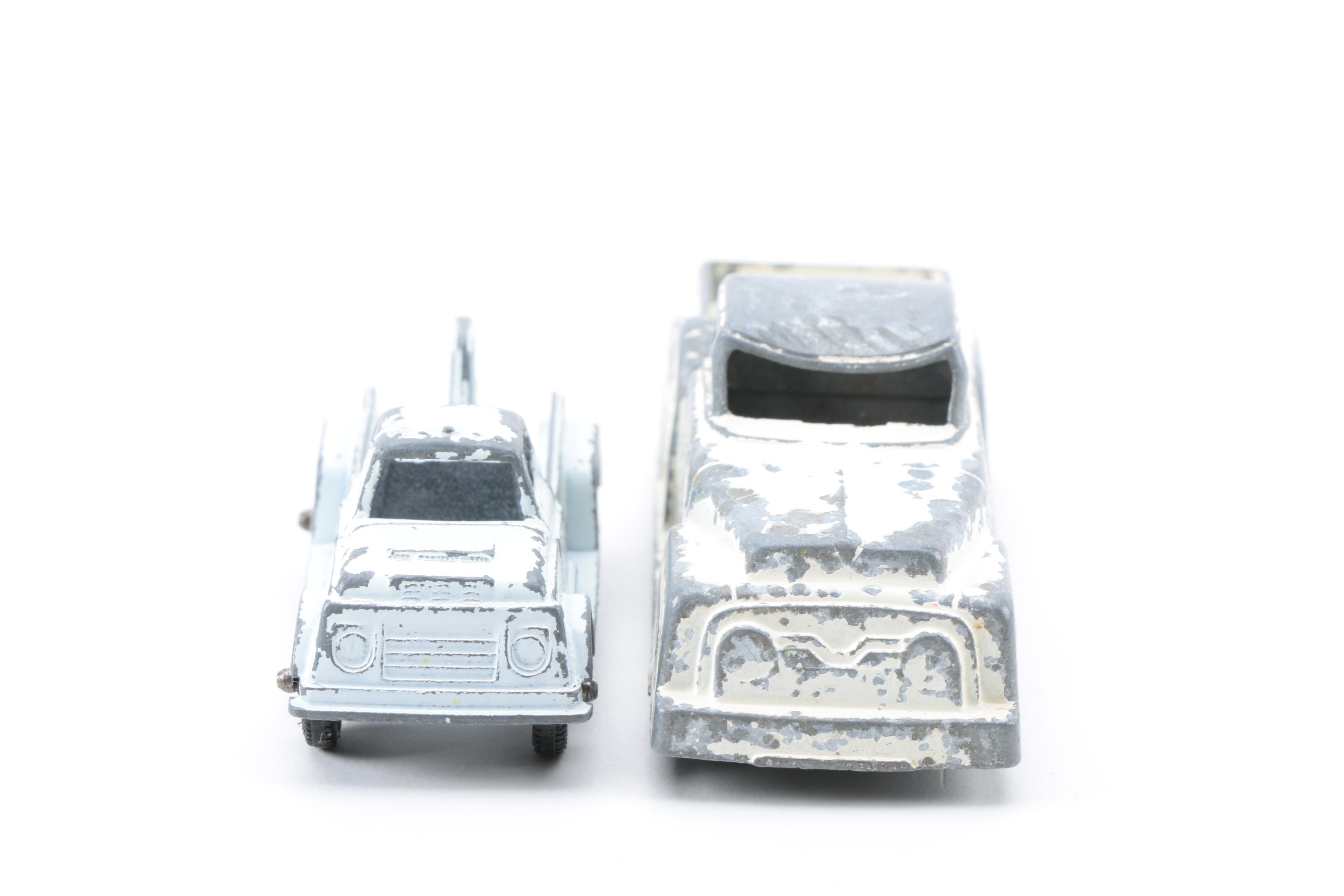 Vintage Die-Cast Cars Including Lesney