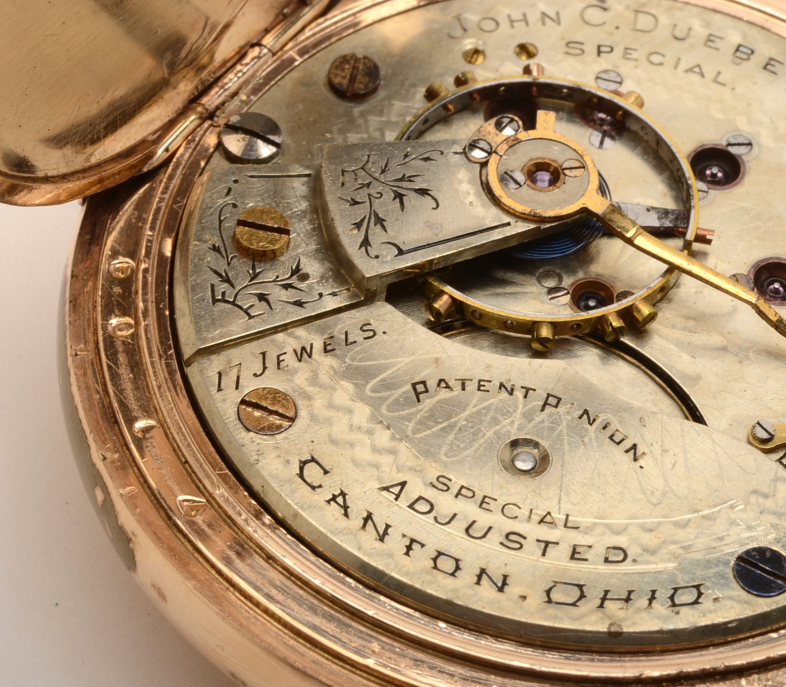 John C. Dueber Special Gold Filled Pocket Watch