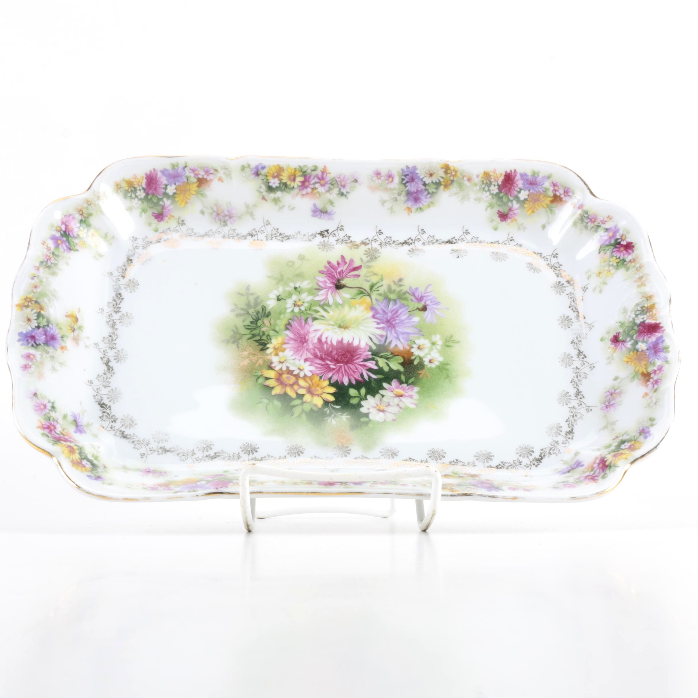 Antique Carl Tielsch Serving Platter 1875-1900