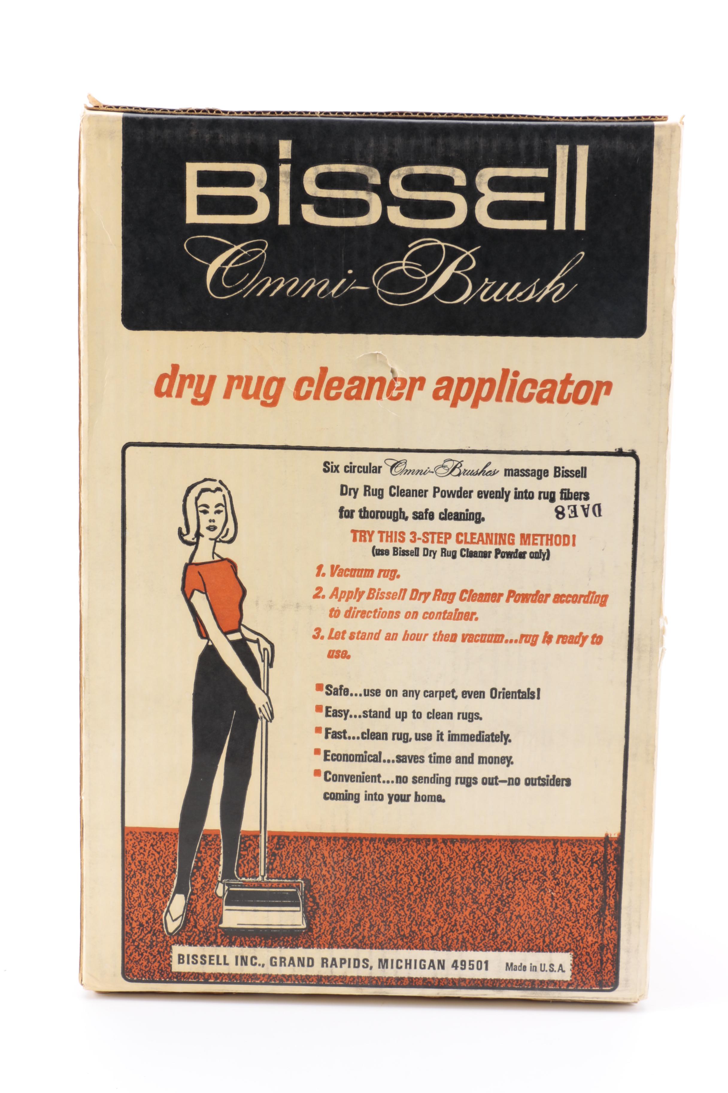 Bissell "Omni-Brush" Dry Rug Cleaner Applicator