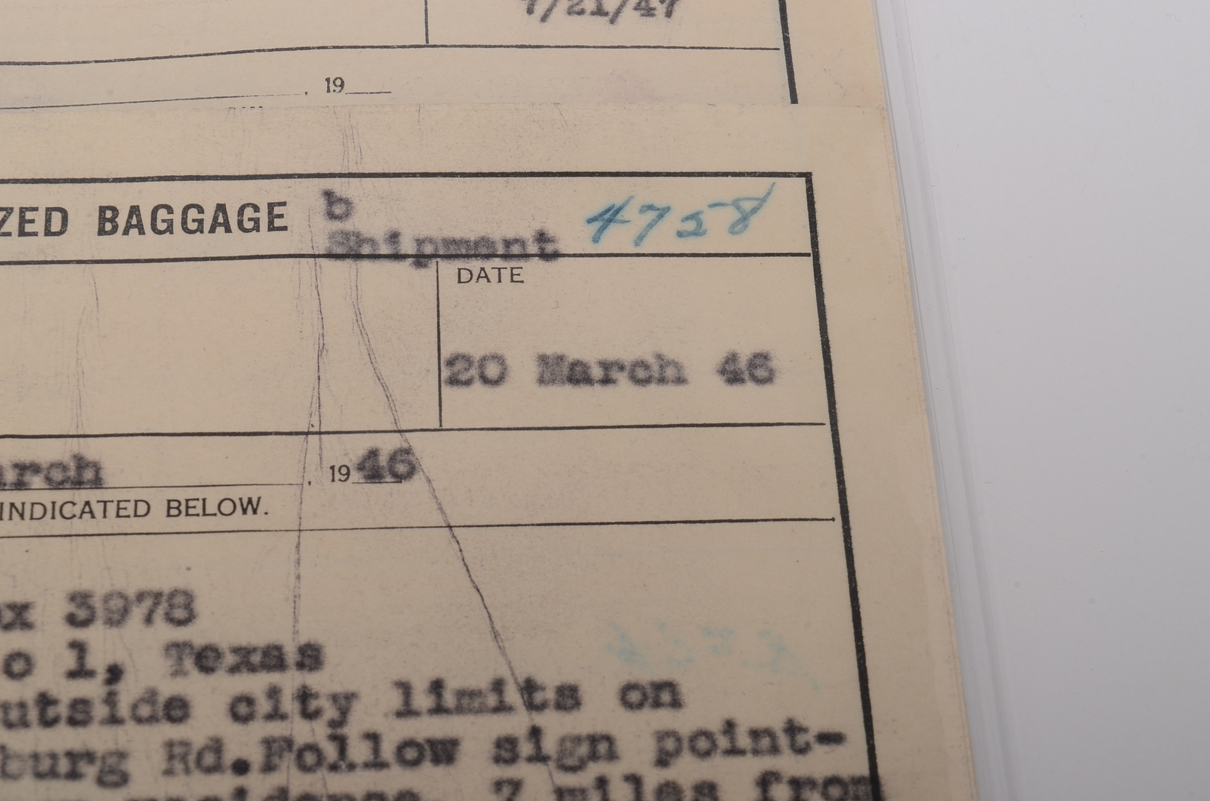 Collection of Signed Military Papers Featuring World War II Officers