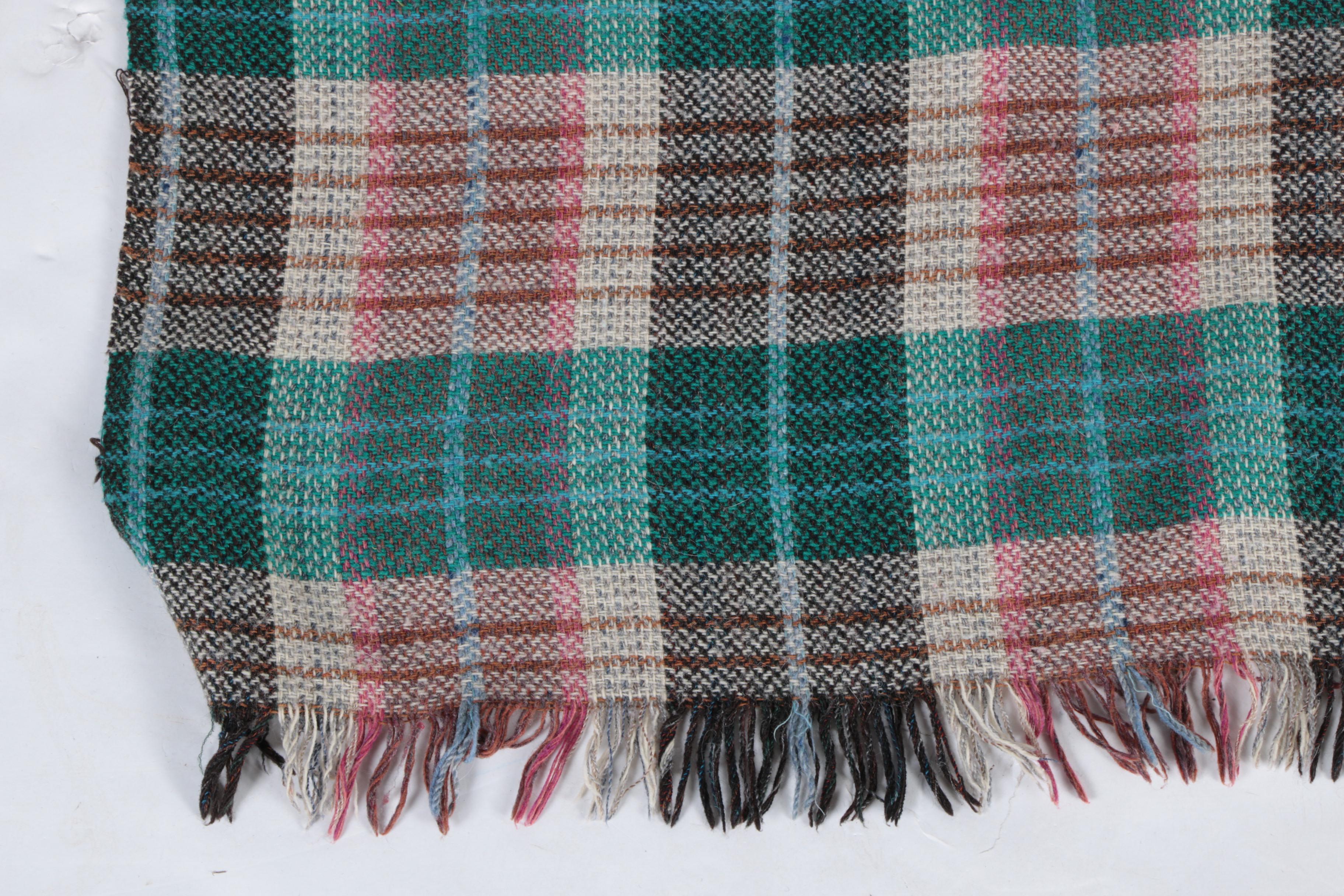 Vintage Scottish Wool Blanket