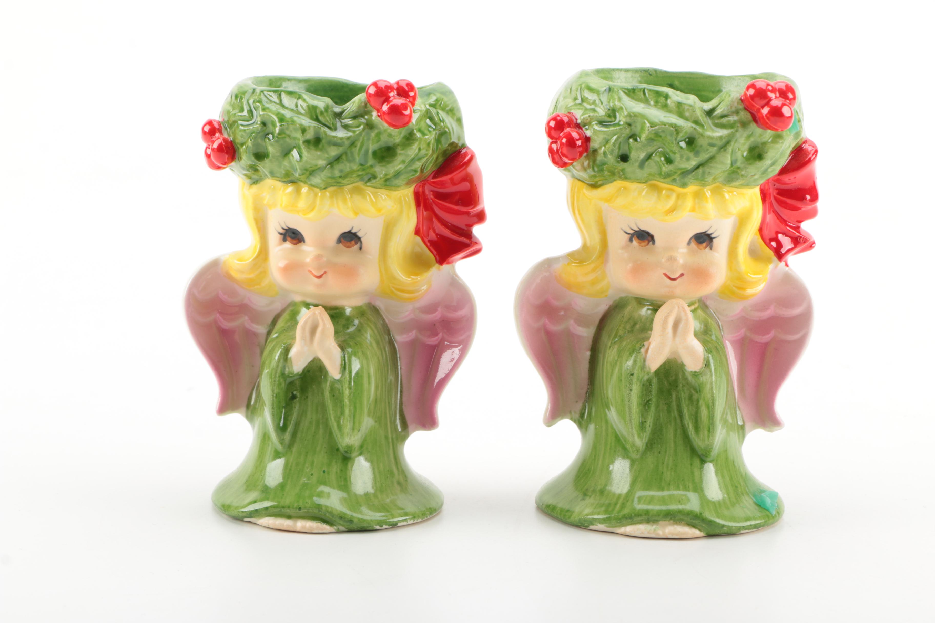 Christmas Decorations including a Godinger Ornament