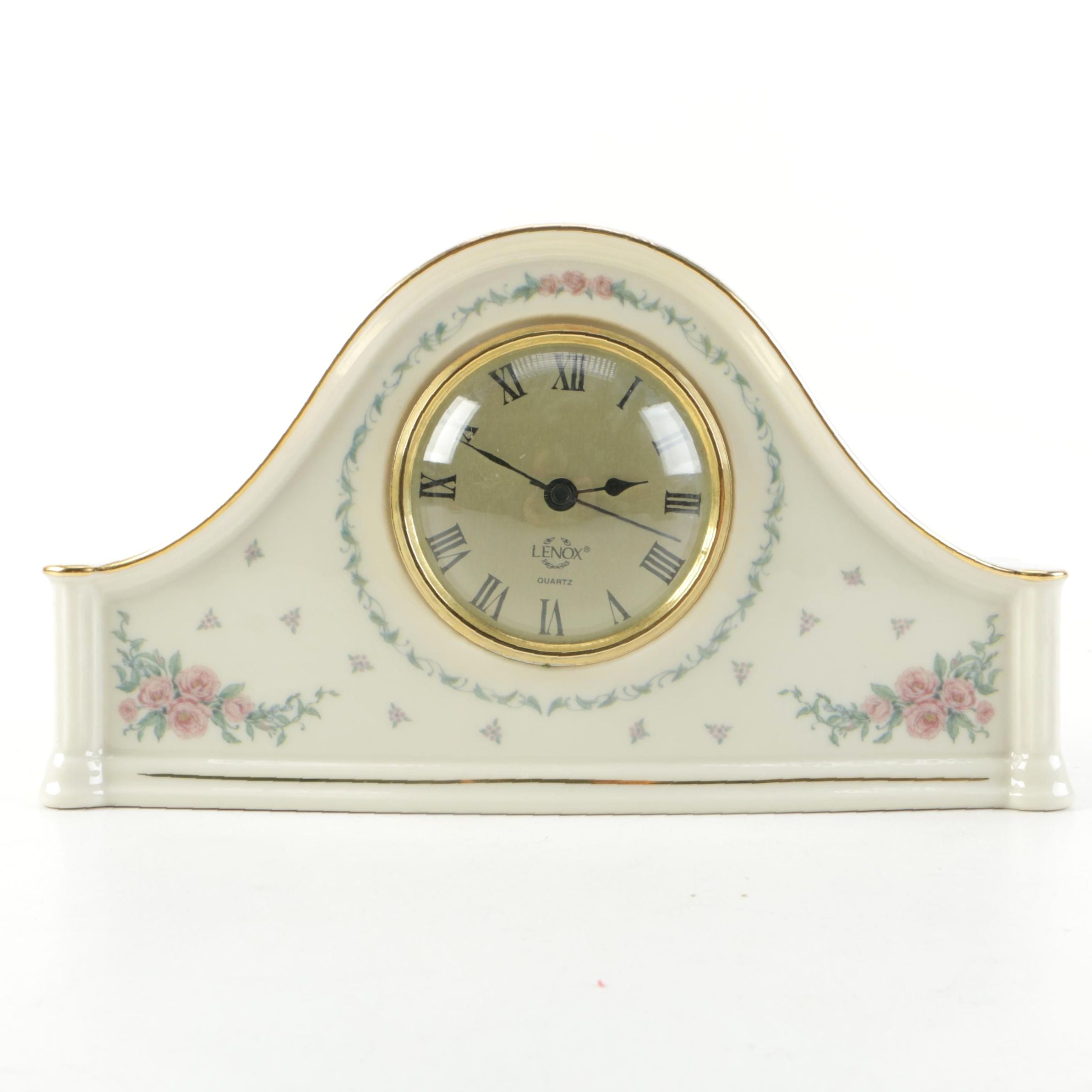Lenox Porcelain Mantel Clock