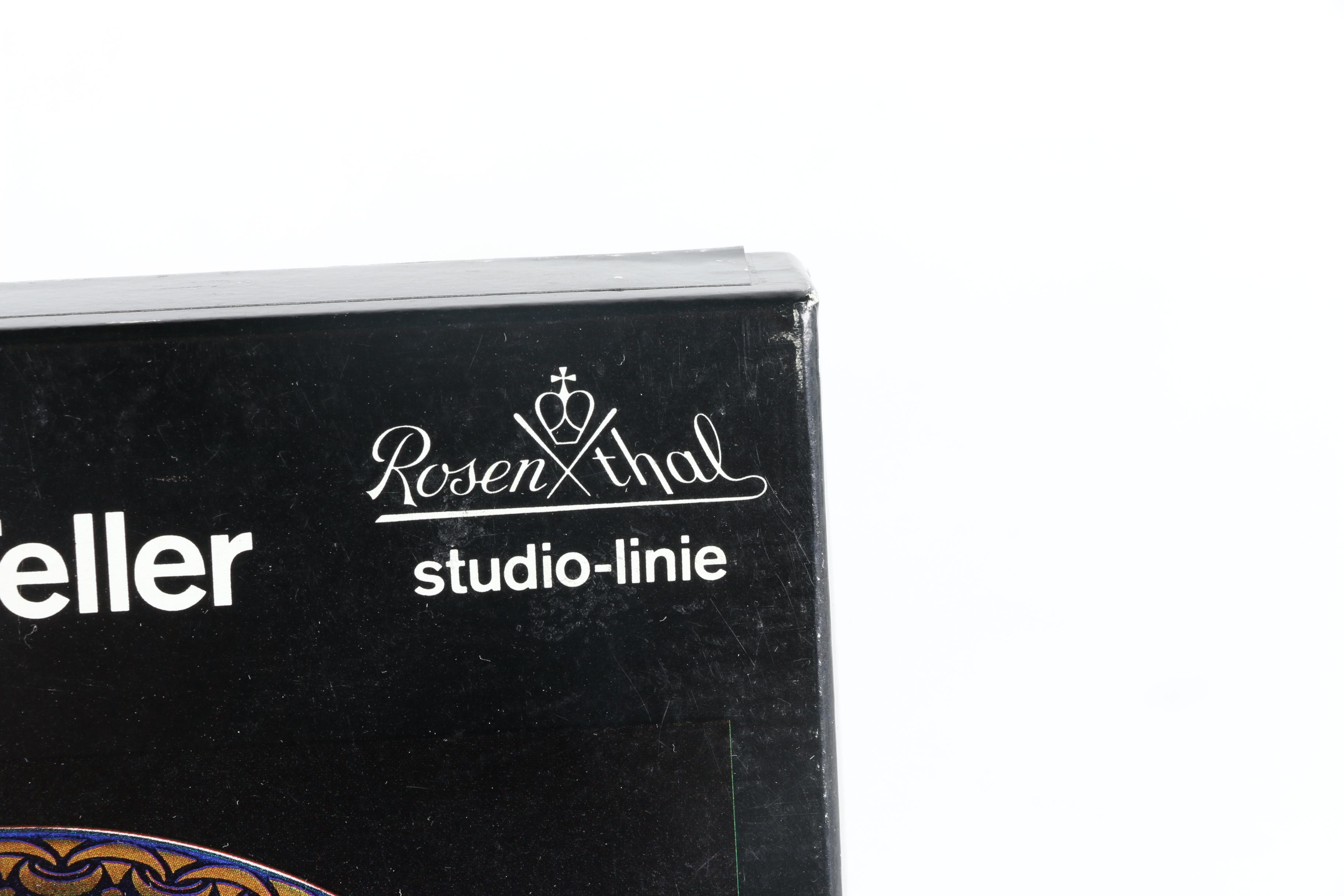 1970s Rosenthal Björn Wiinblad Collector Plates Featuring "Aladin"