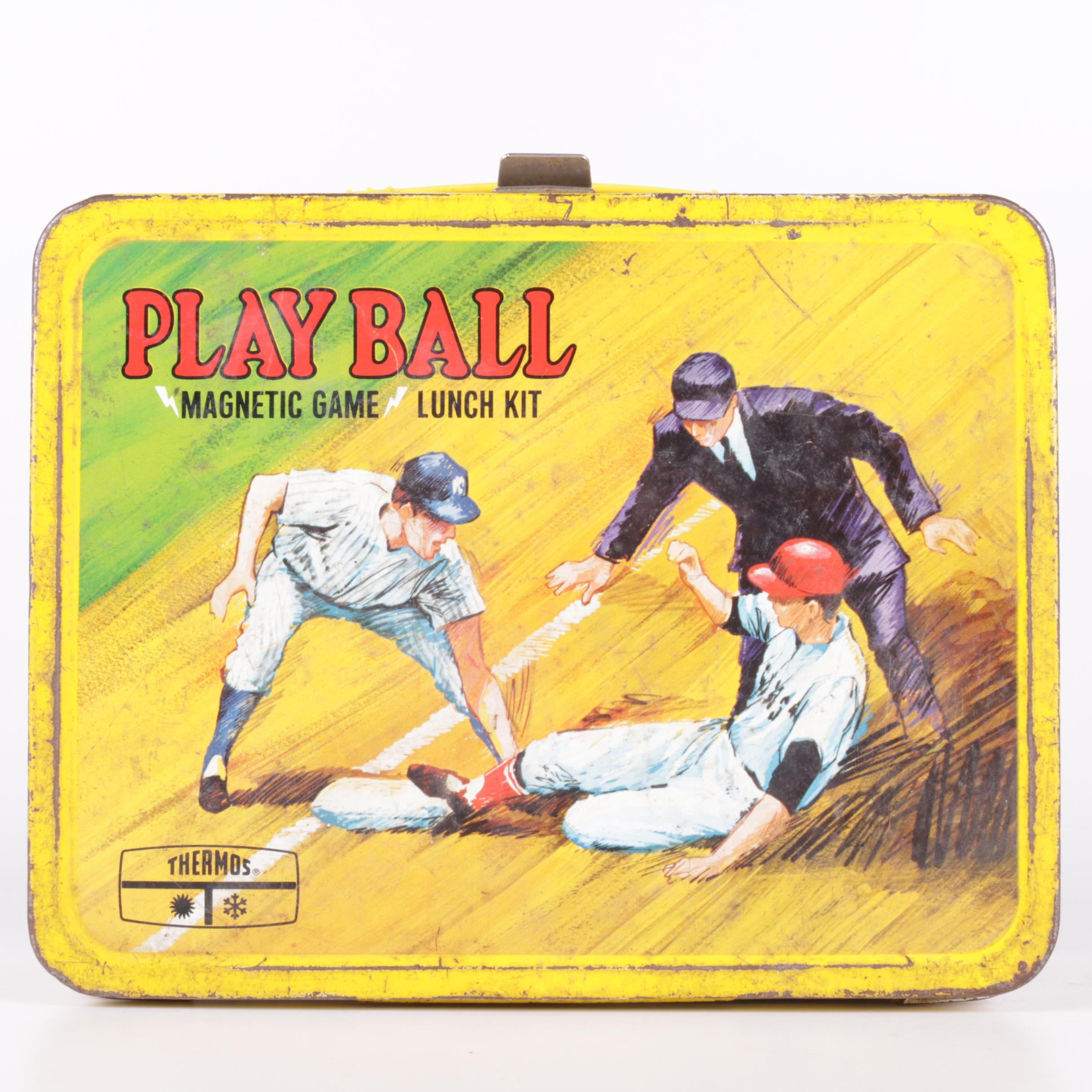 1965 Thermos Co. Tin Baseball Lunchbox