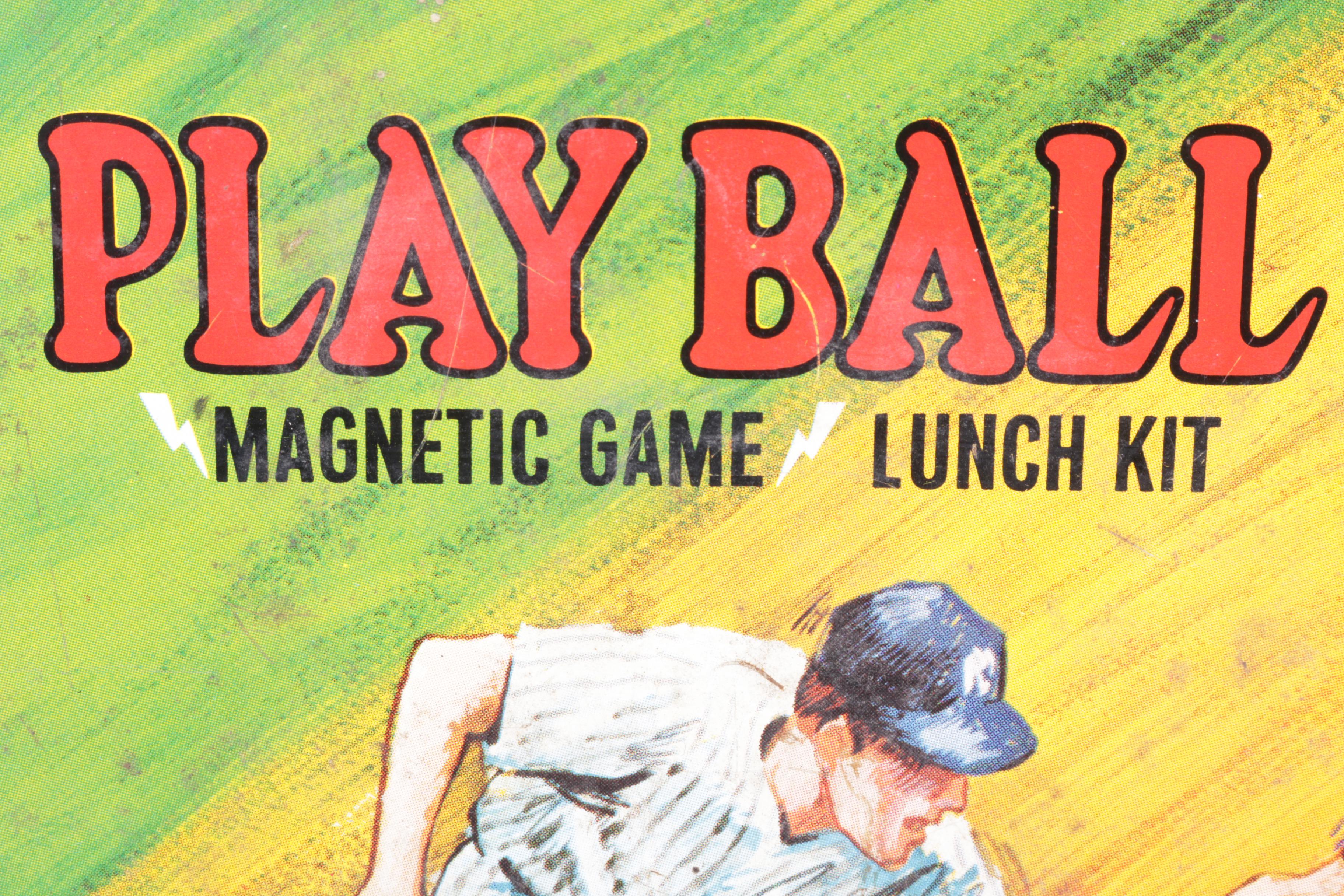 1965 Thermos Co. Tin Baseball Lunchbox