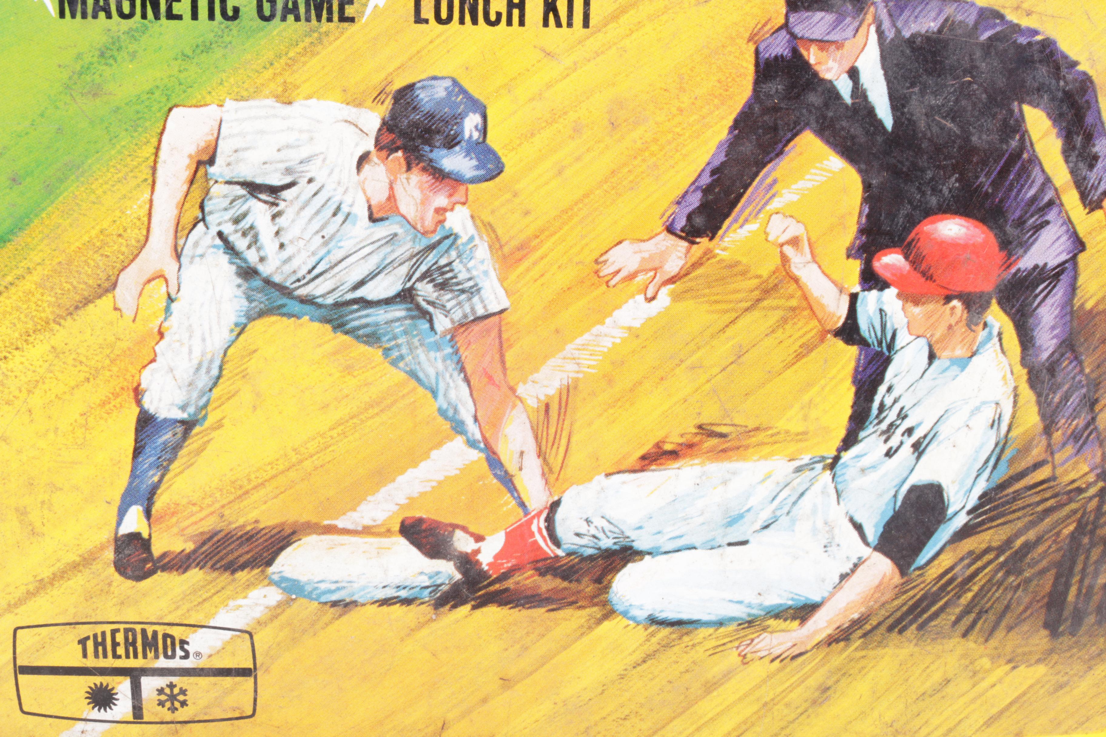 1965 Thermos Co. Tin Baseball Lunchbox