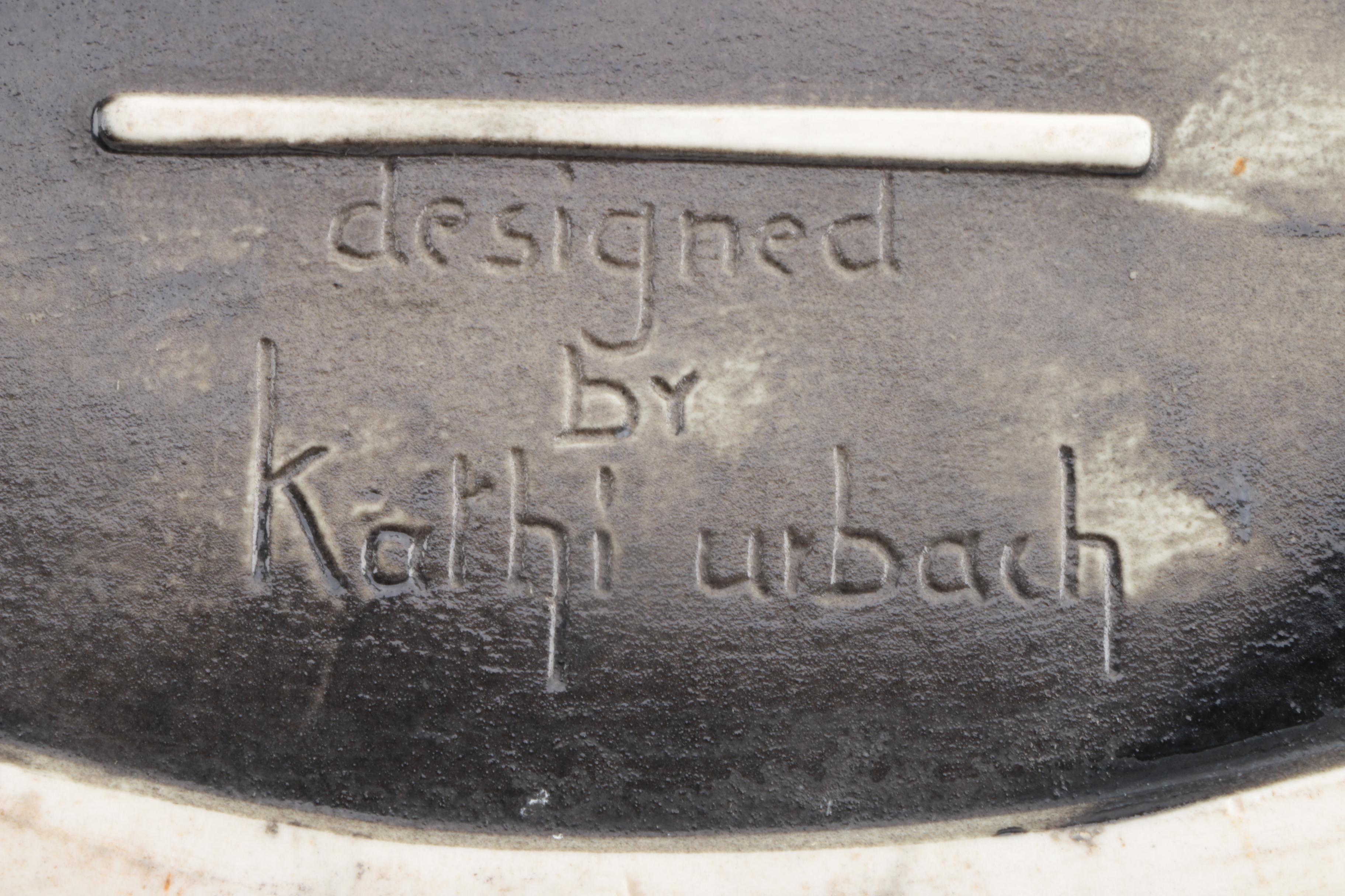 Kathi Urbach Earthen Crock Pot and a Cookbook