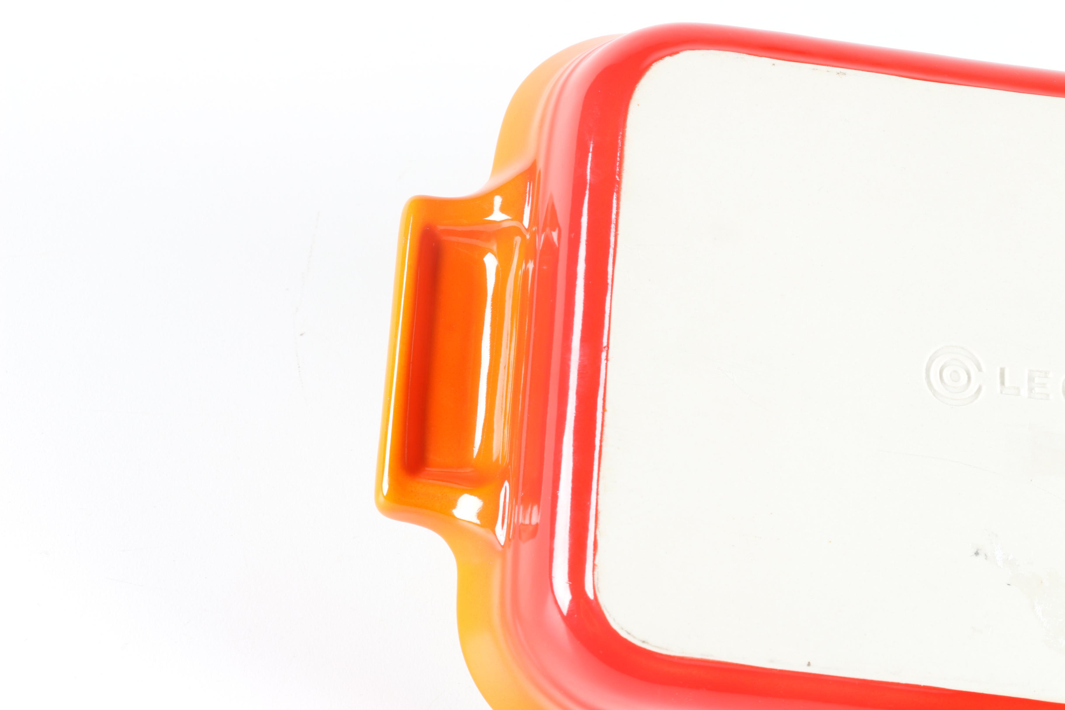 Le Creuset "Flame" Cast Enamel Bakeware