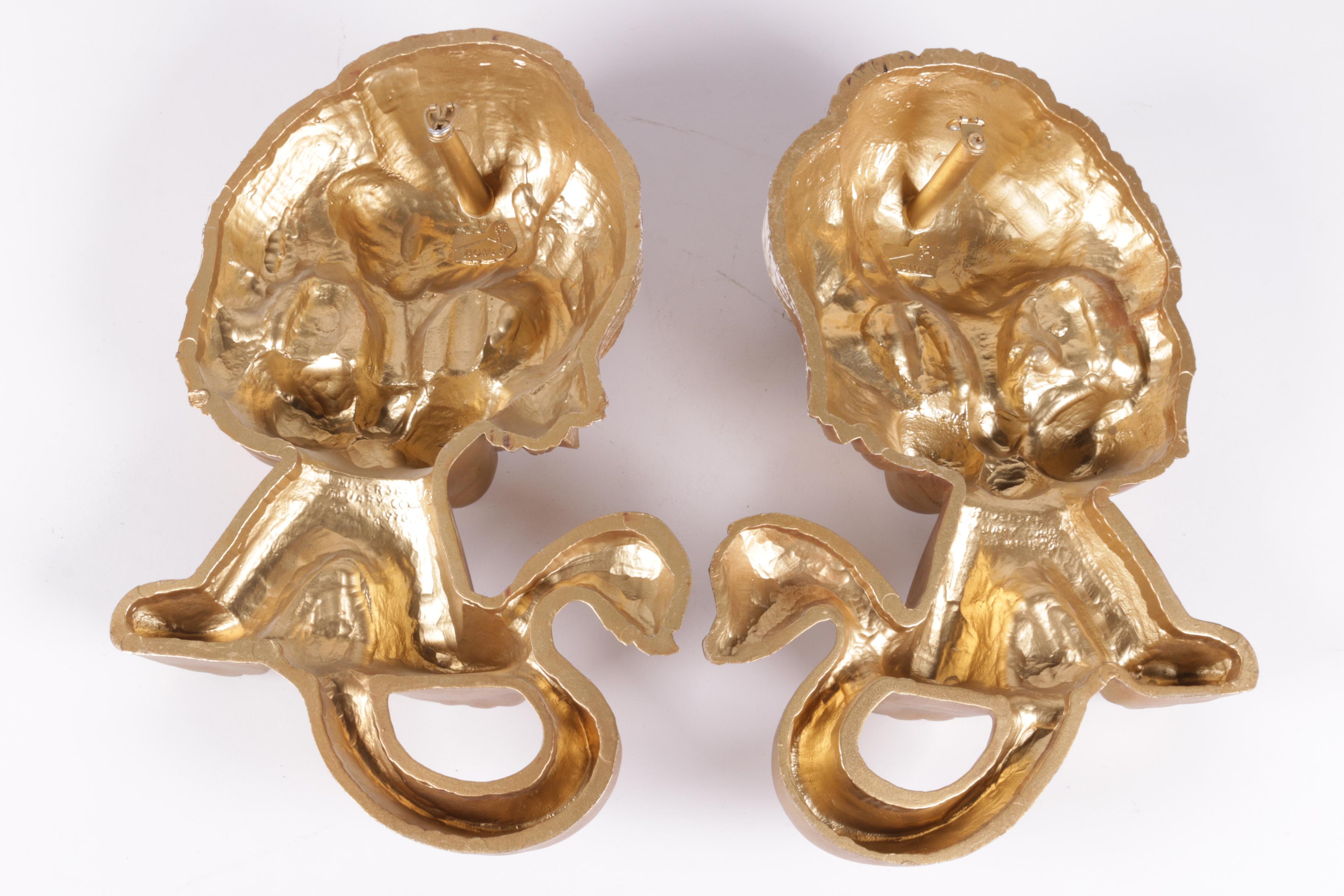 Homco Decorative Wall Hanging Lions