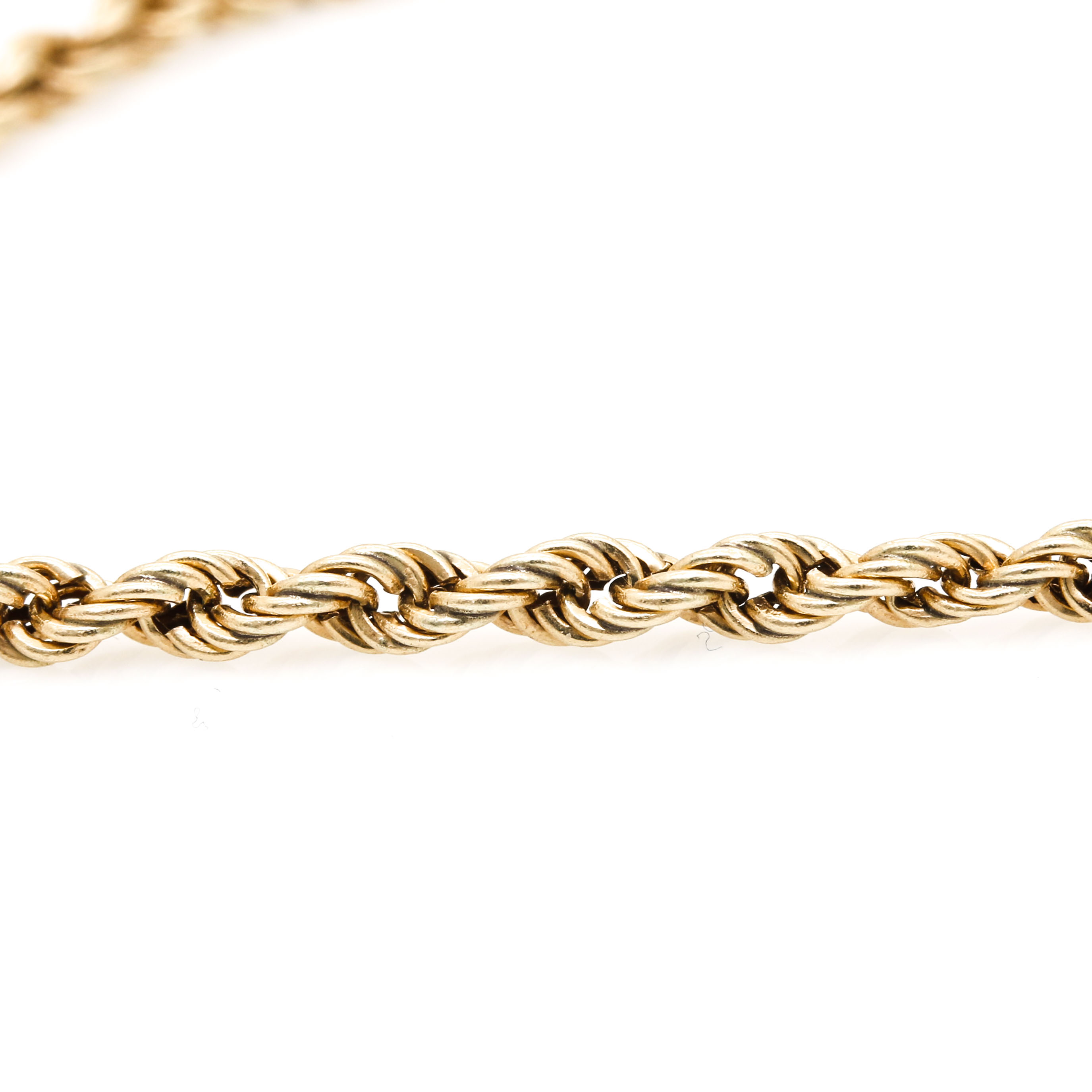 14K Yellow Gold Bracelet and Earrings