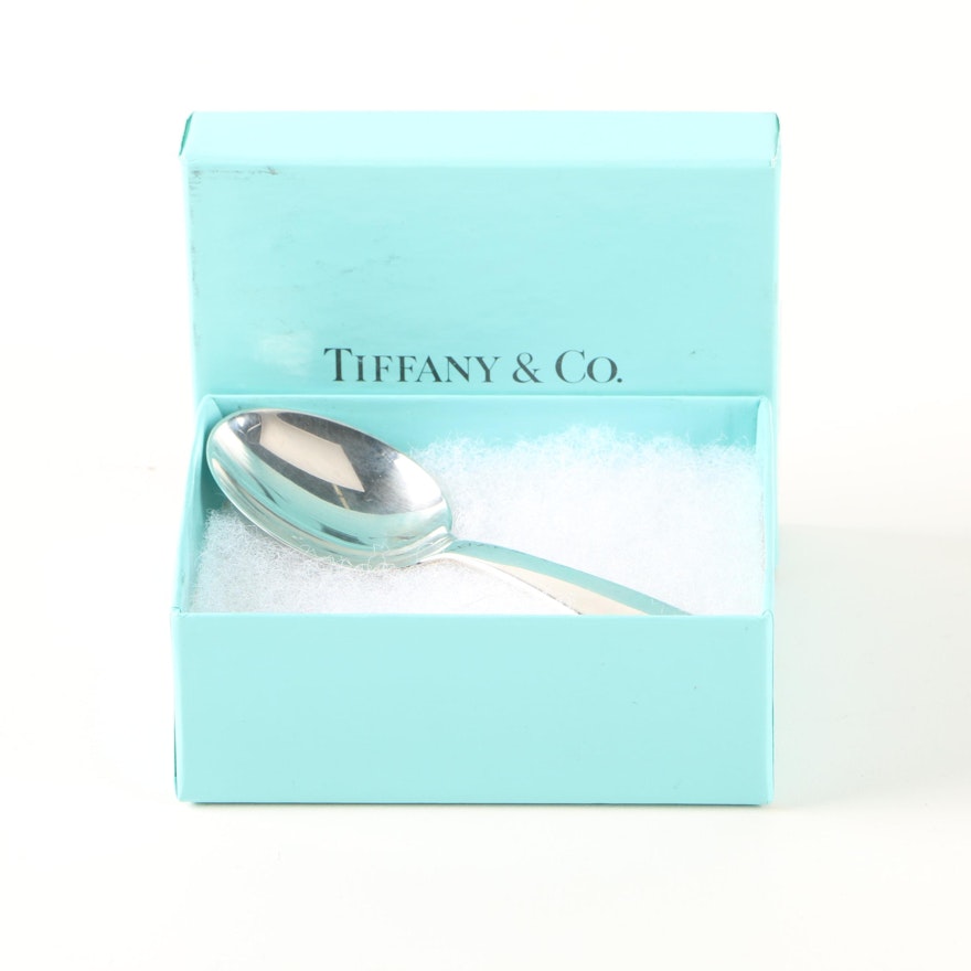 Early 20th Century Tiffany & Co. Sterling Silver Baby Spoon