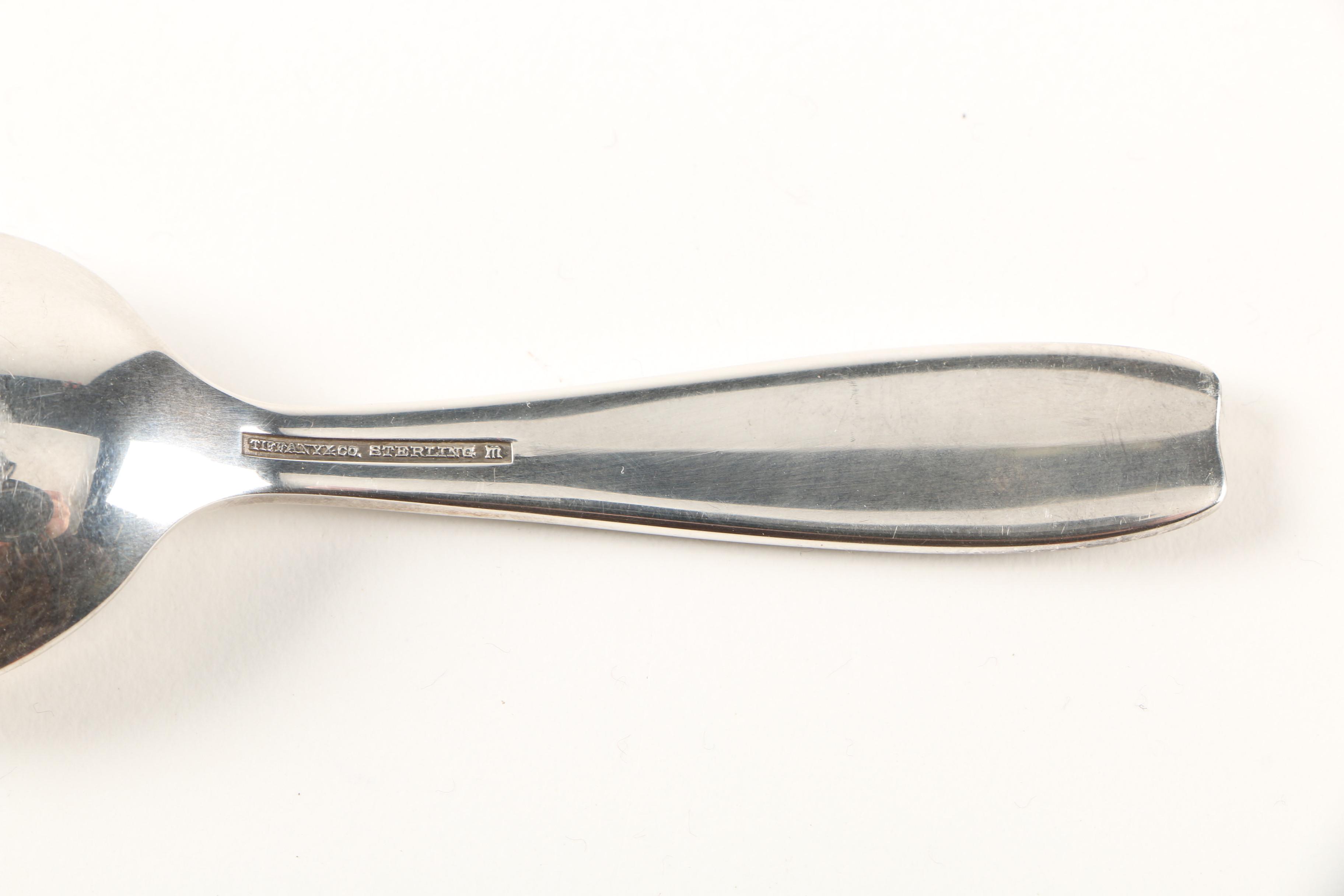 Early 20th Century Tiffany & Co. Sterling Silver Baby Spoon
