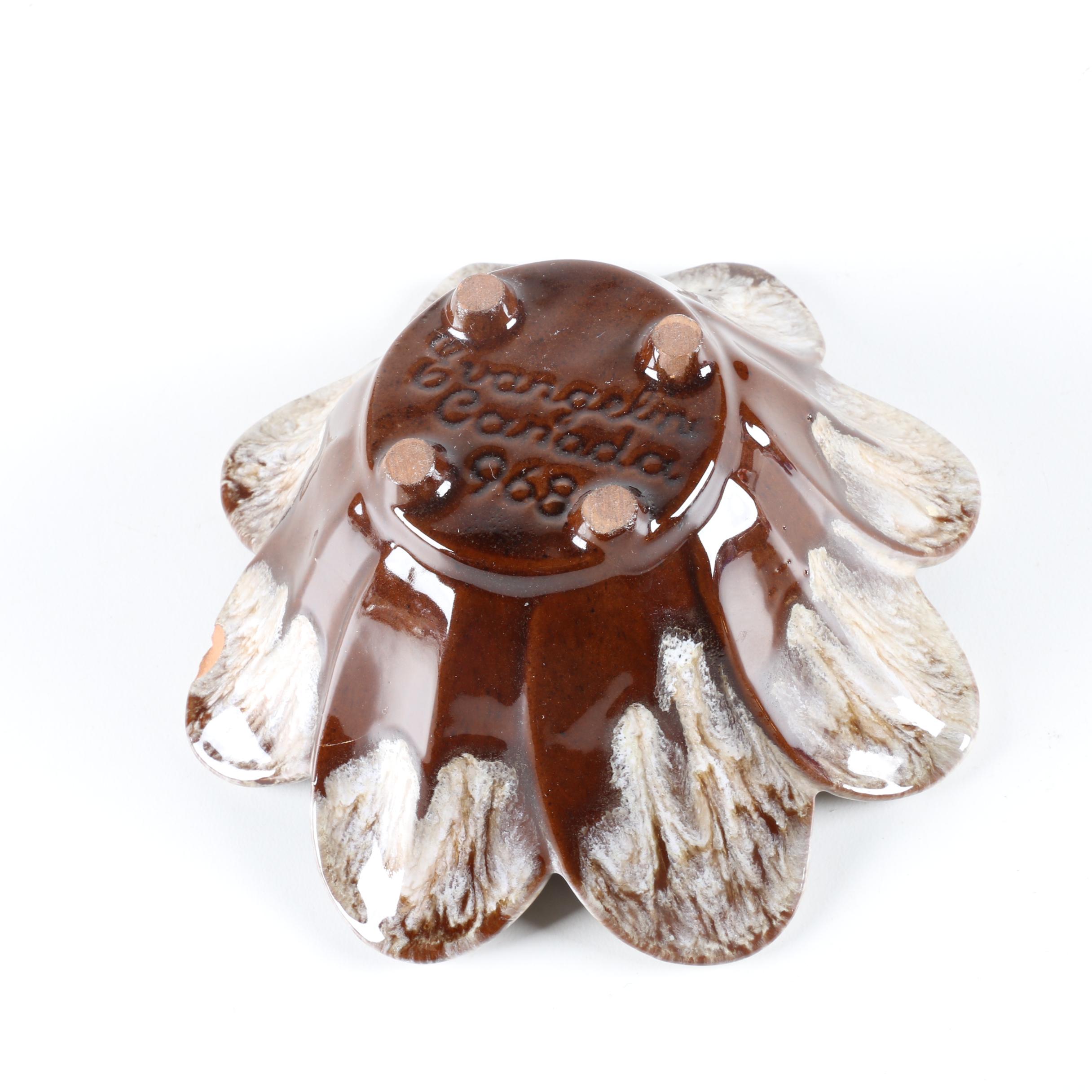 Art Pottery Tableware Including a Holland Mold Cabbage Bowl Set