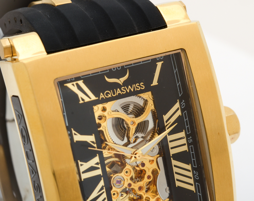 Aquaswiss Atanc Automatic Gold-Tone Stainless Steel Watch