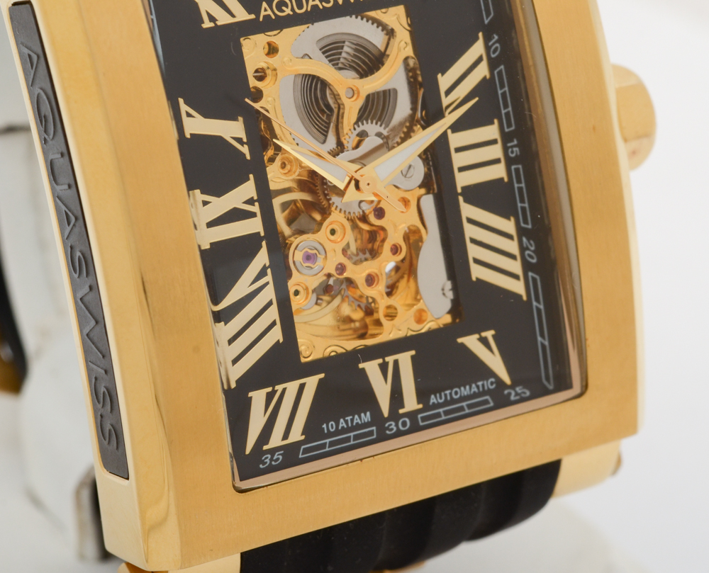 Aquaswiss Atanc Automatic Gold-Tone Stainless Steel Watch