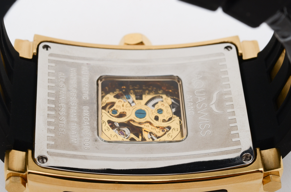 Aquaswiss Atanc Automatic Gold-Tone Stainless Steel Watch