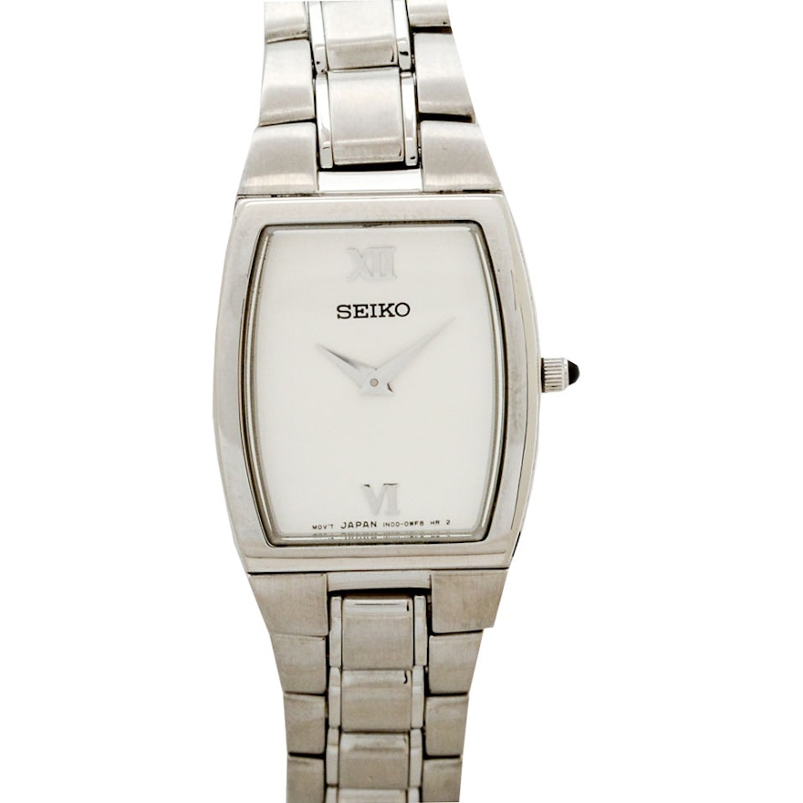 Seiko Stainless Steel Quartz Wristwatch