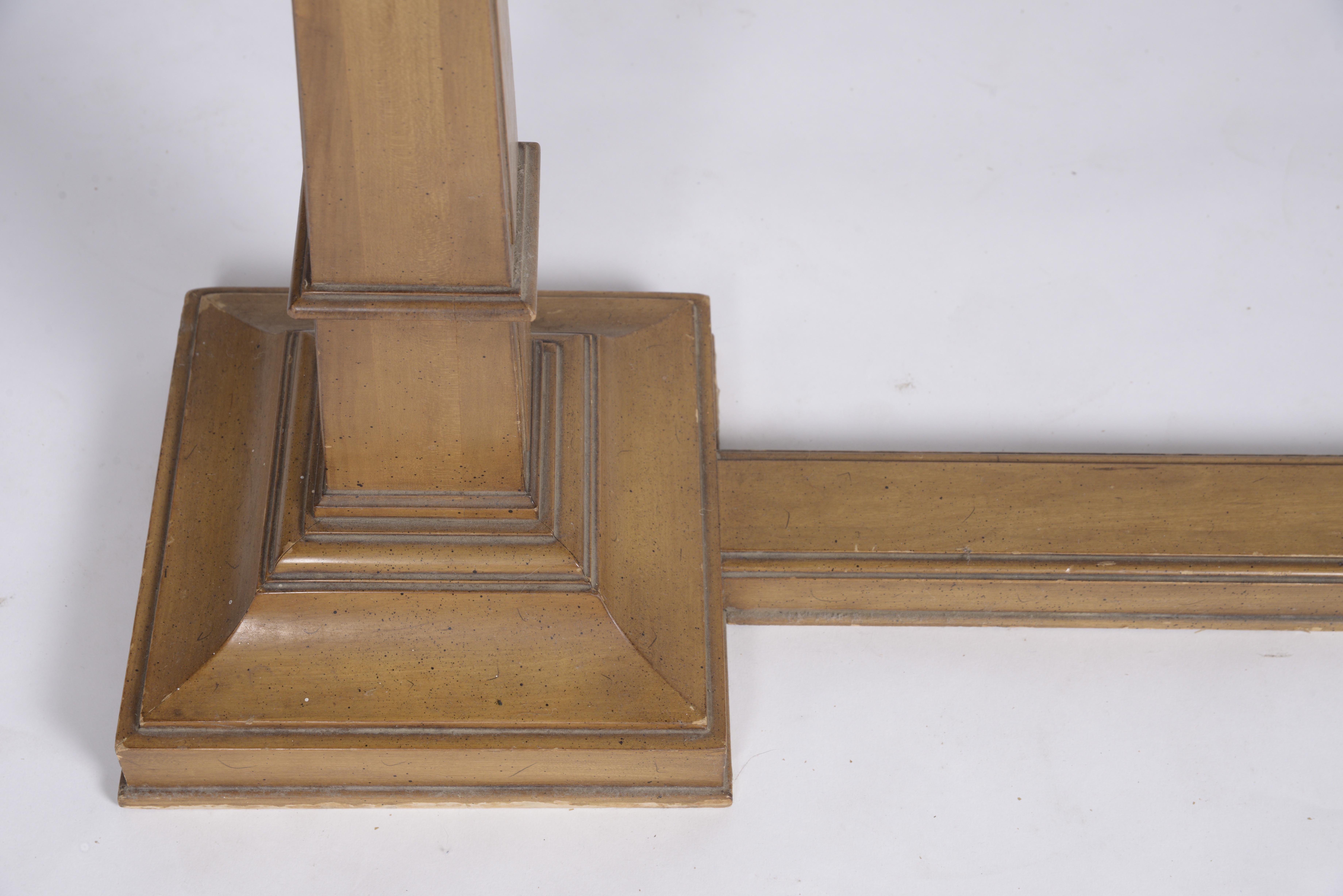 Vintage Marble Top Entry Table by Weiman