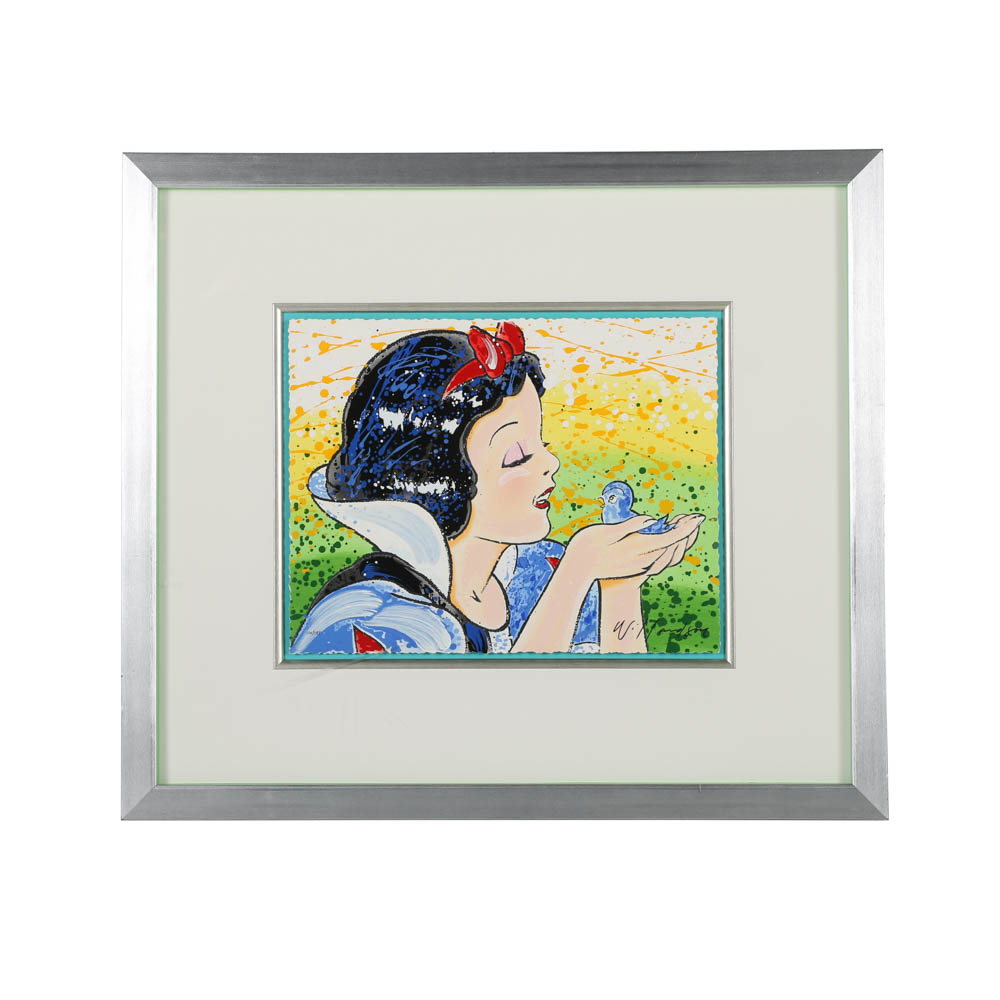 David Willardson Limited Edition Serigraph "A Fine Feathered Friend"