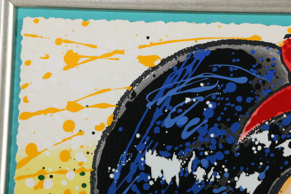 David Willardson Limited Edition Serigraph "A Fine Feathered Friend"