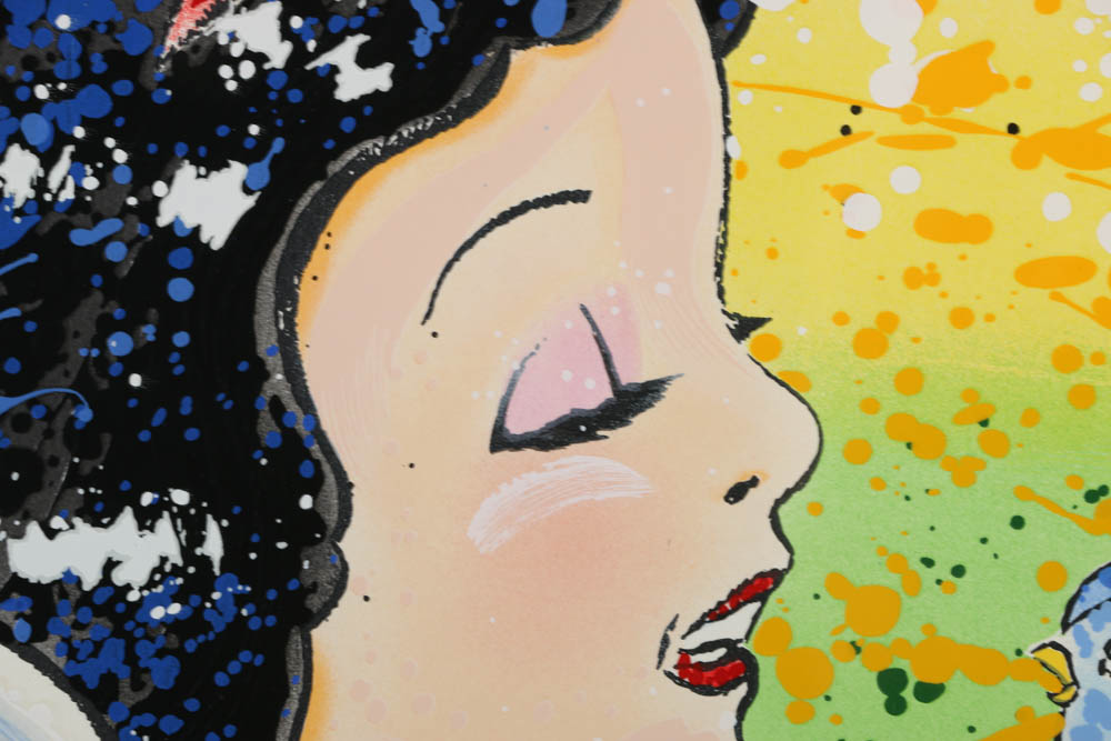 David Willardson Limited Edition Serigraph "A Fine Feathered Friend"