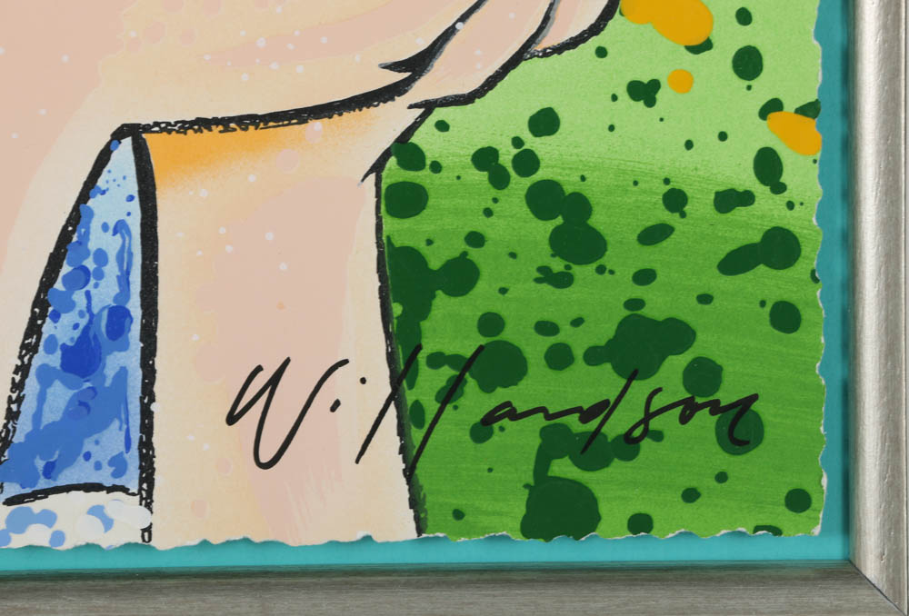 David Willardson Limited Edition Serigraph "A Fine Feathered Friend"