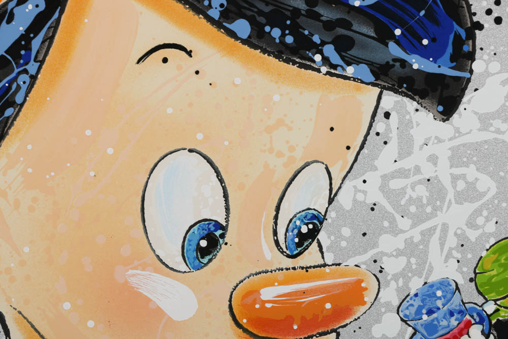 Limited Edition Pinocchio Serigraph After David Willardson "Boy Oh Boy Oh Boy"