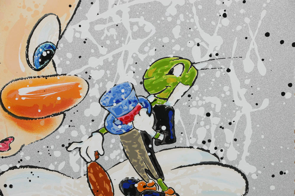 Limited Edition Pinocchio Serigraph After David Willardson "Boy Oh Boy Oh Boy"