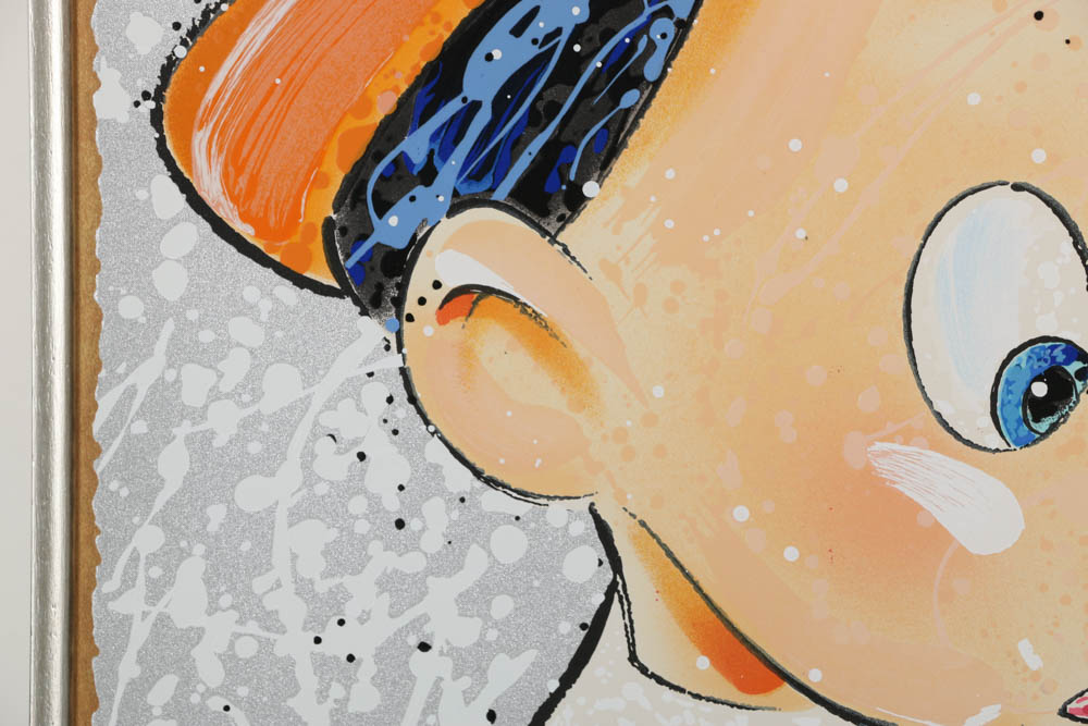 Limited Edition Pinocchio Serigraph After David Willardson "Boy Oh Boy Oh Boy"