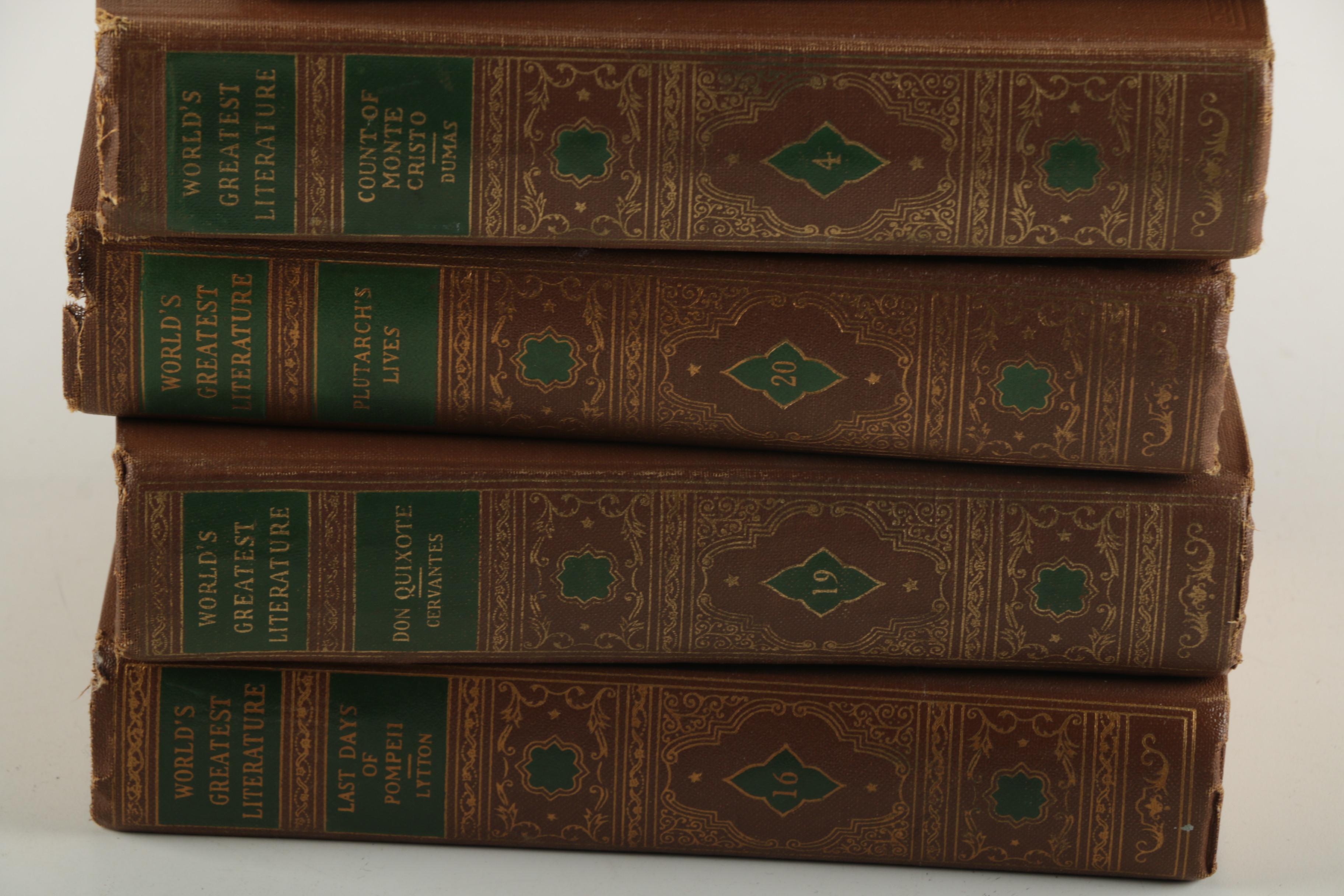 "Worlds Greatest Literature" Books