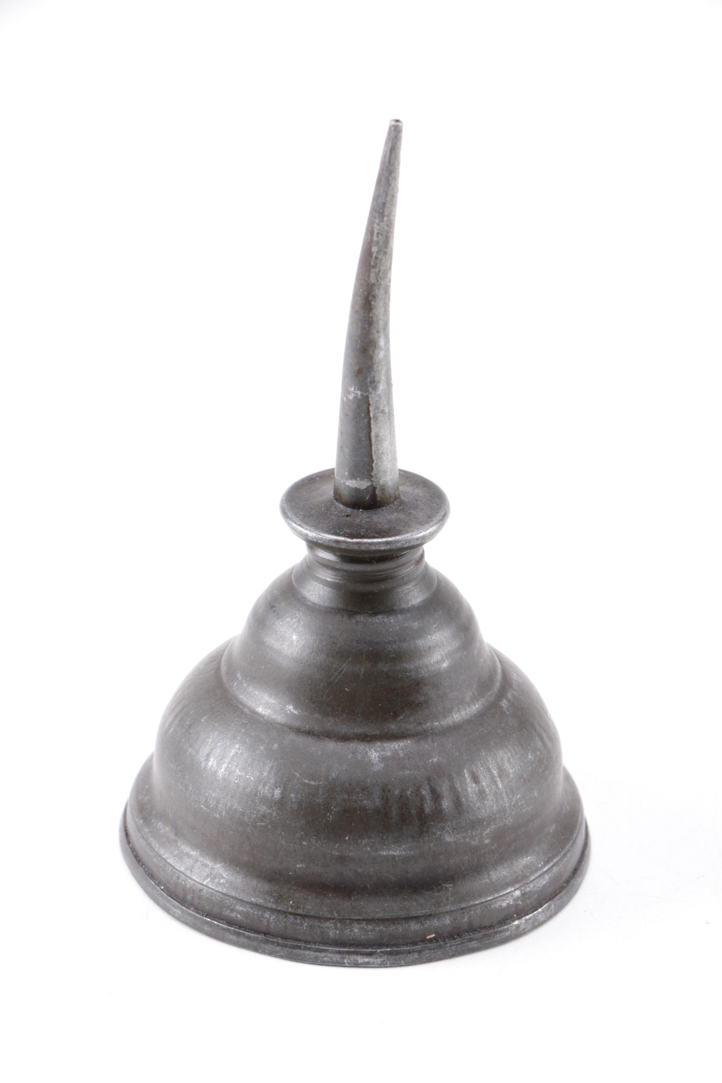 Oil Can, Souvenir Plate, and Ashtrays Including Las Vegas Collectibles