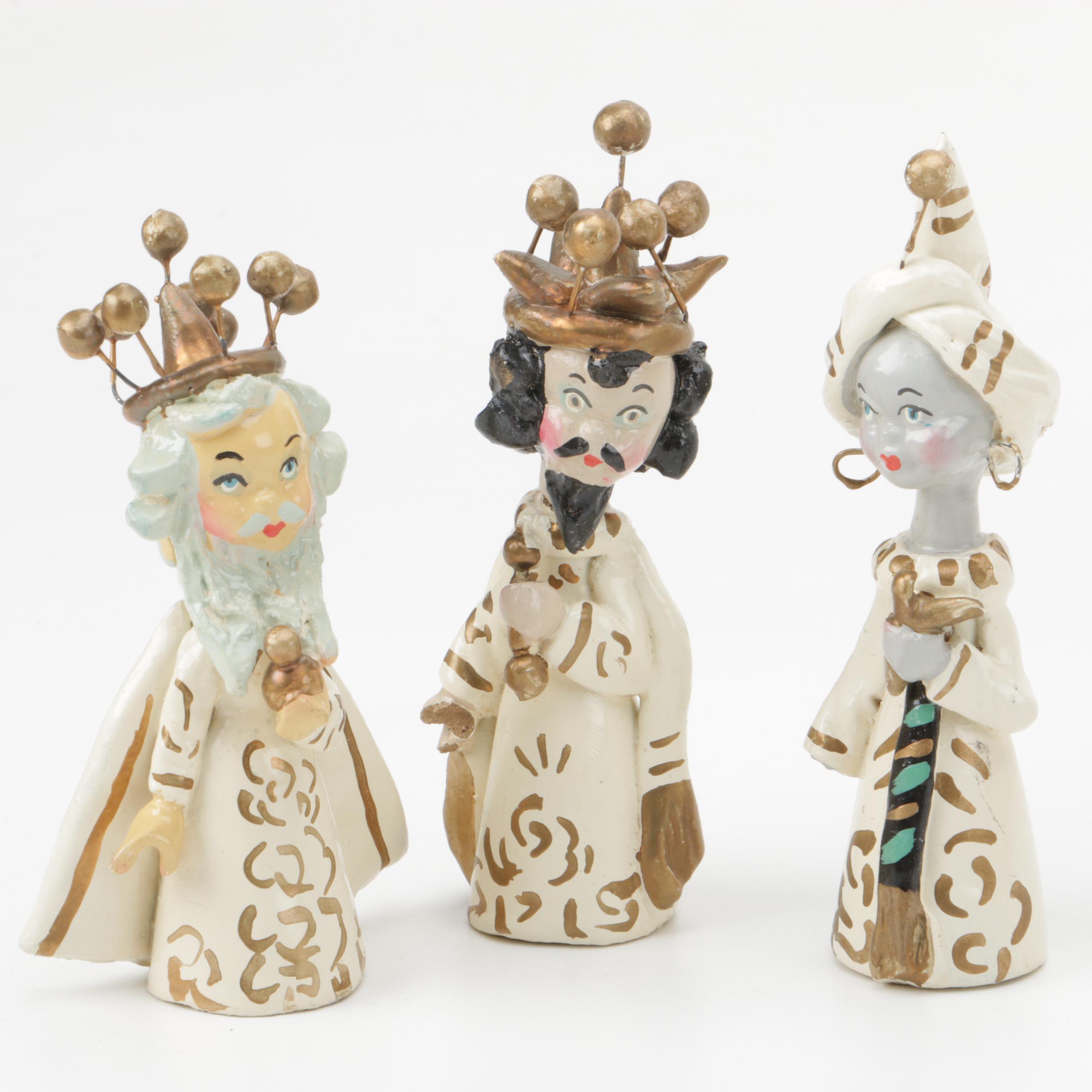 Vintage Ceramic Nativity Set