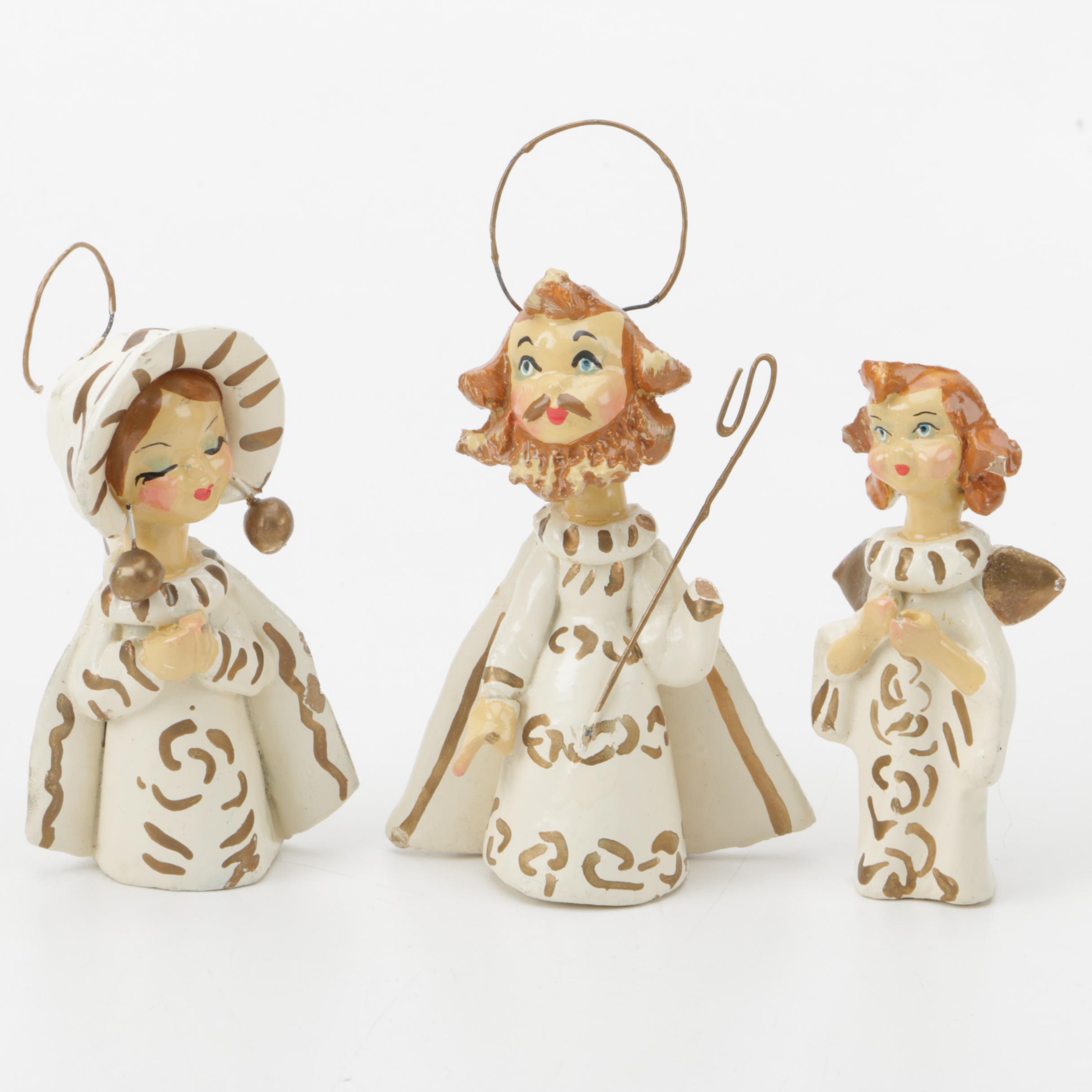 Vintage Ceramic Nativity Set