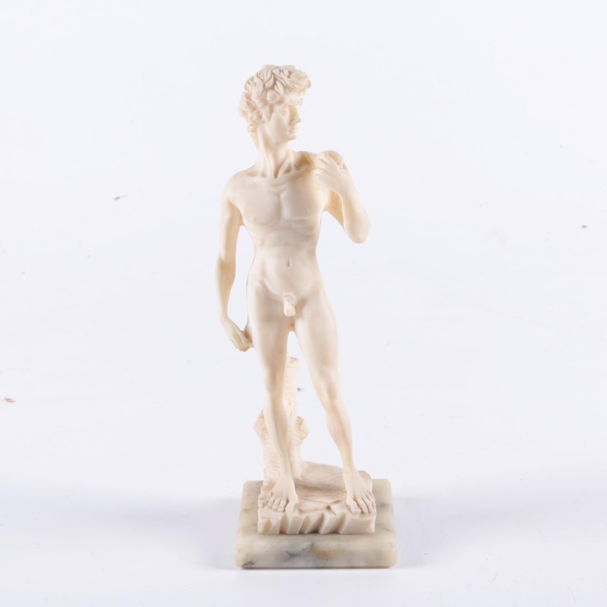 Replica of Michelangelo's "David" Figurine