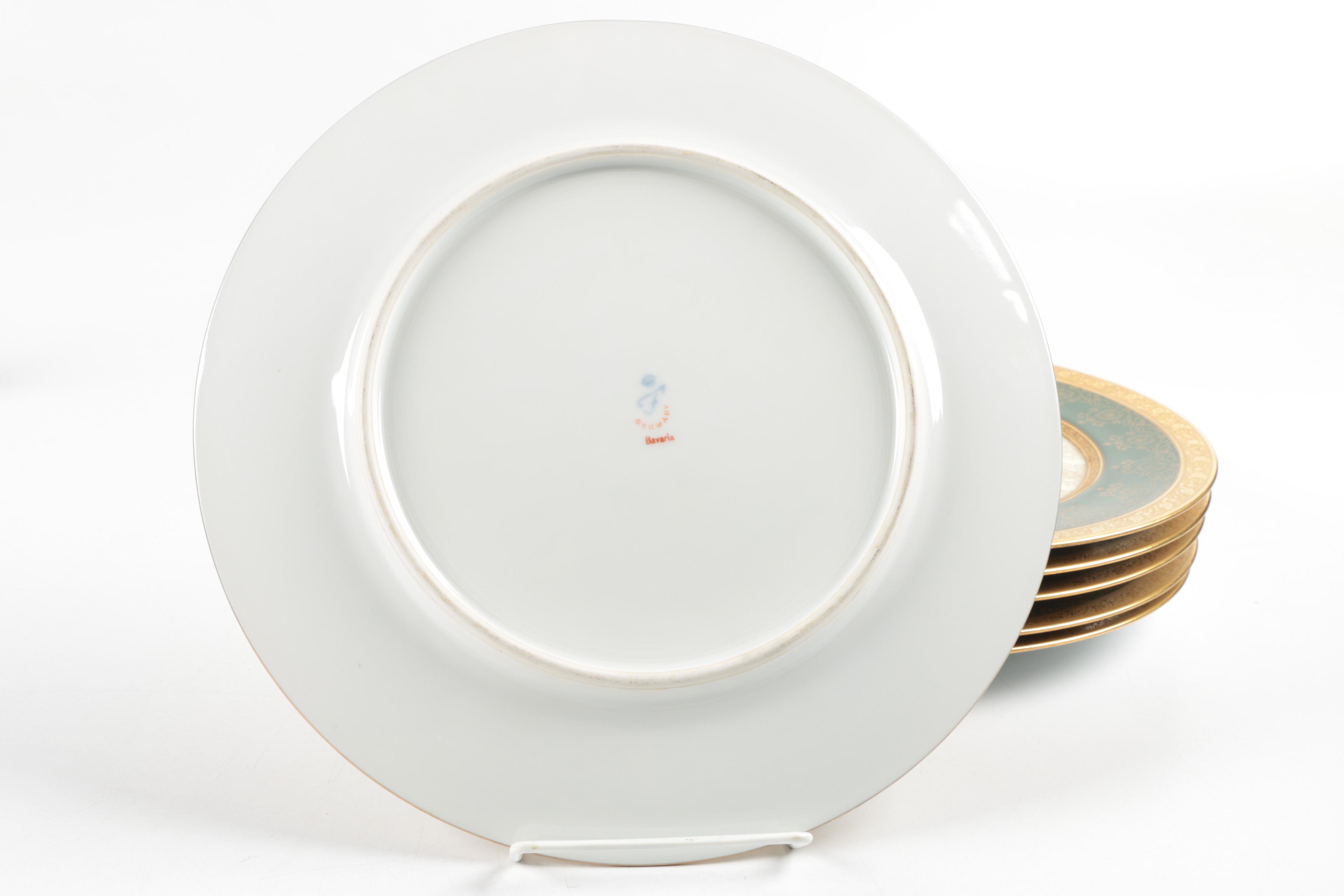 Furstenberg Porcelain Plates
