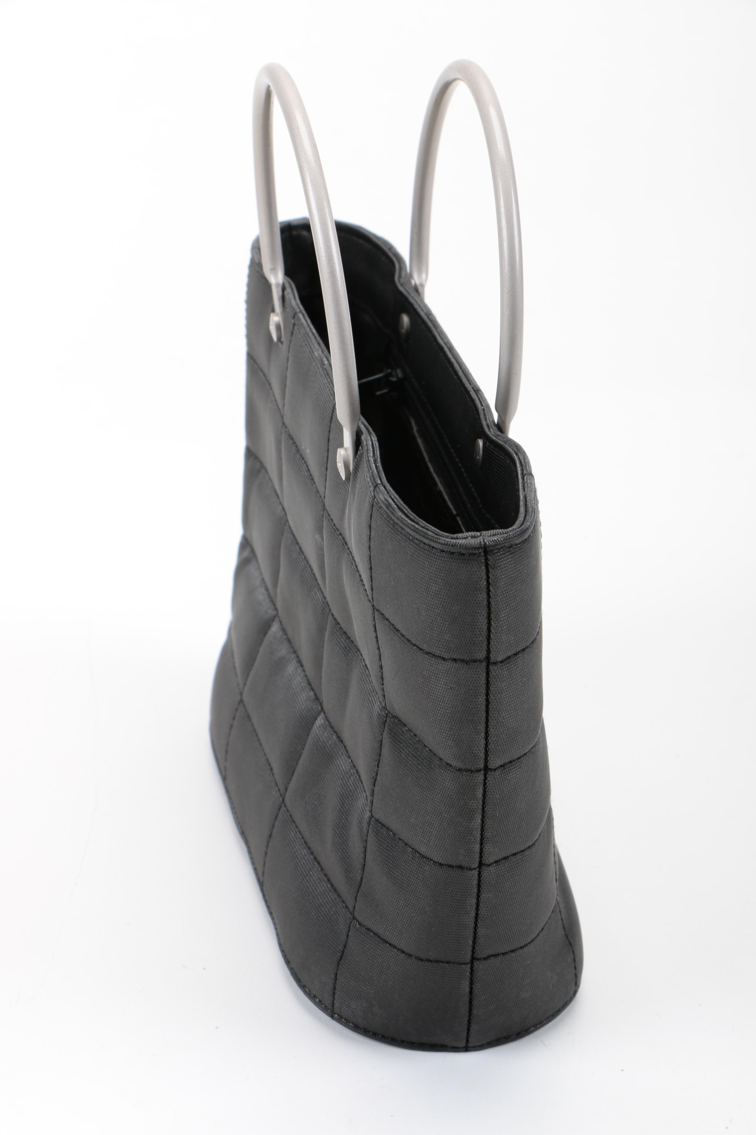 1990s Chanel Quilted Nylon Handbag