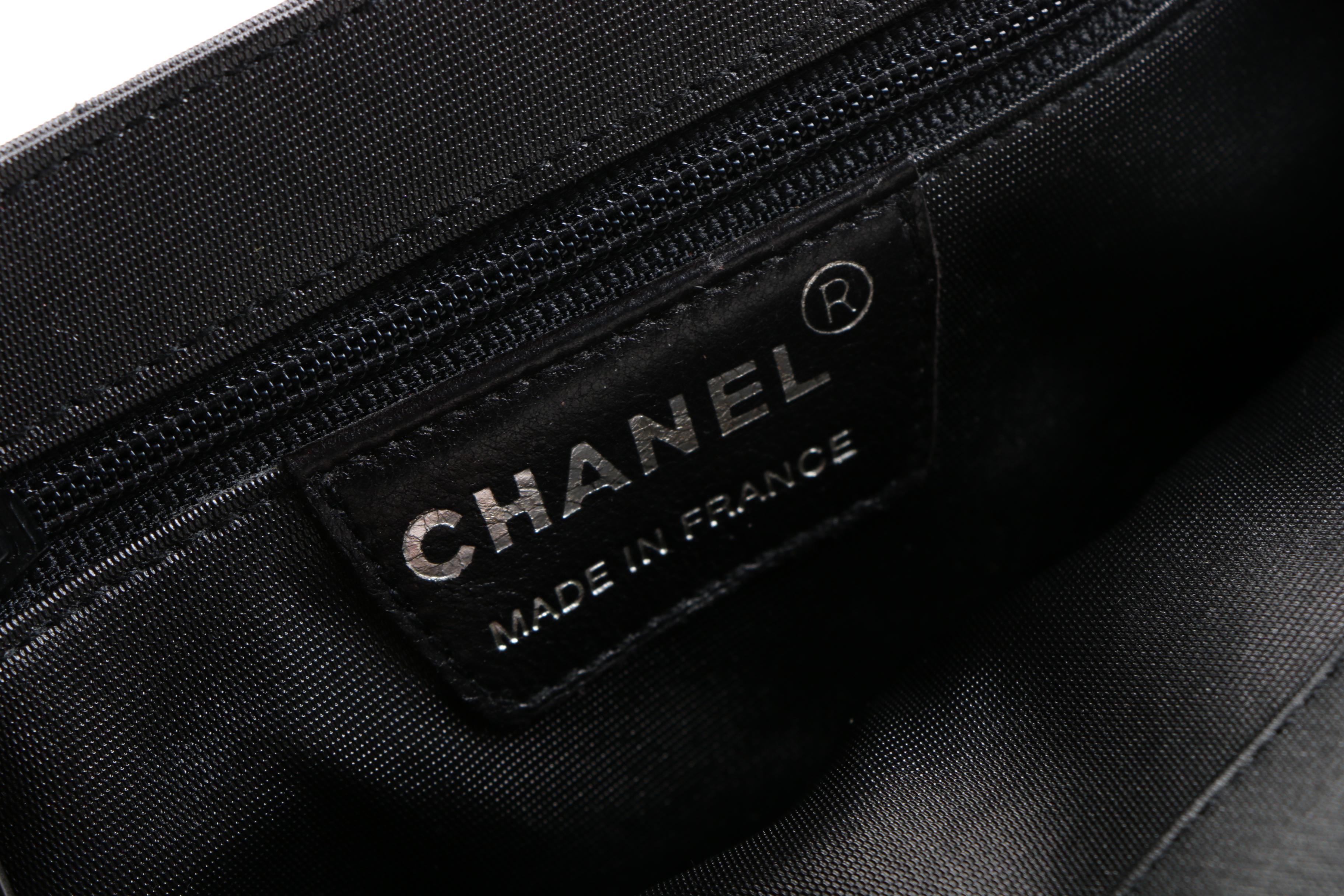 1990s Chanel Quilted Nylon Handbag