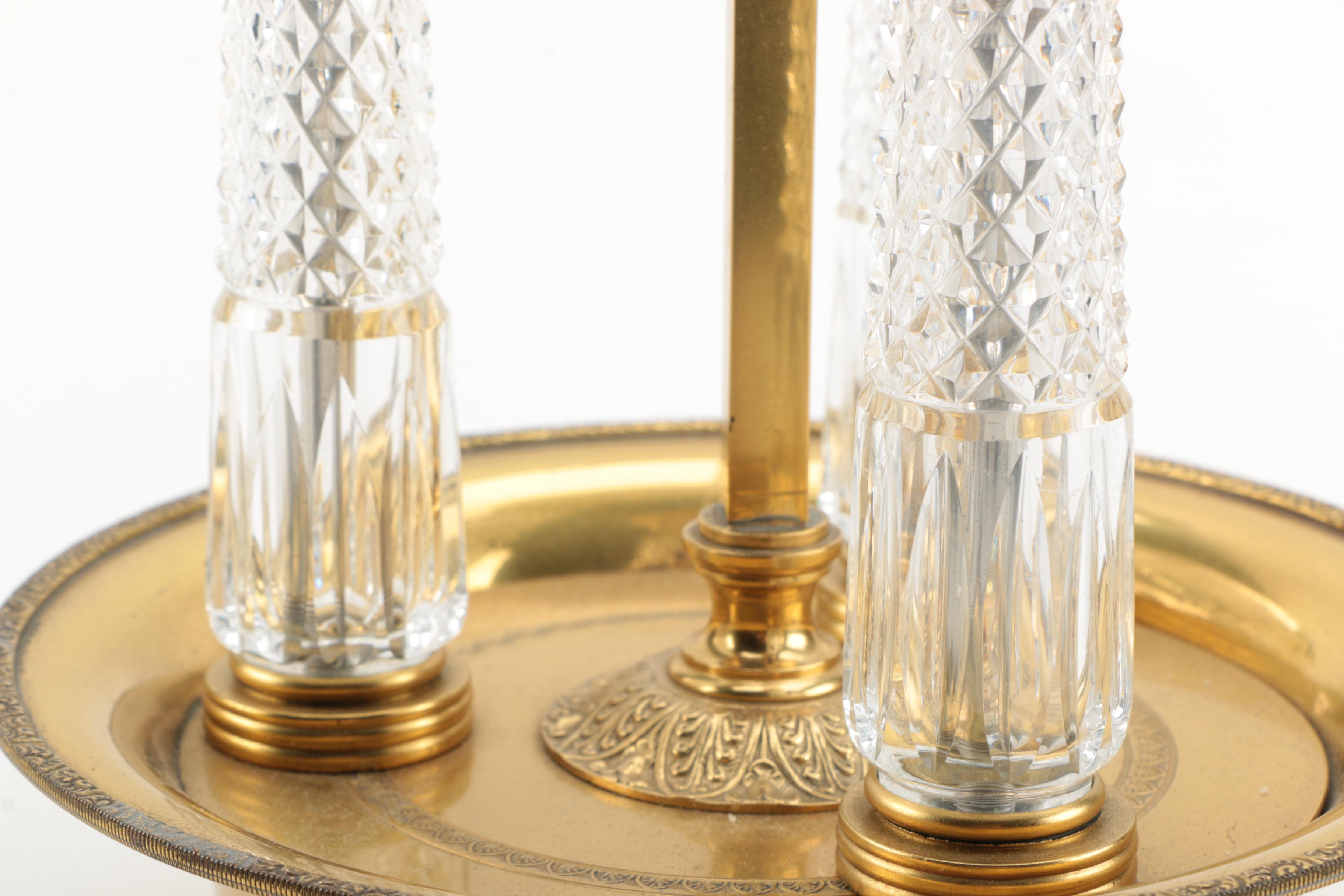 Vintage Brass Floor Lamp