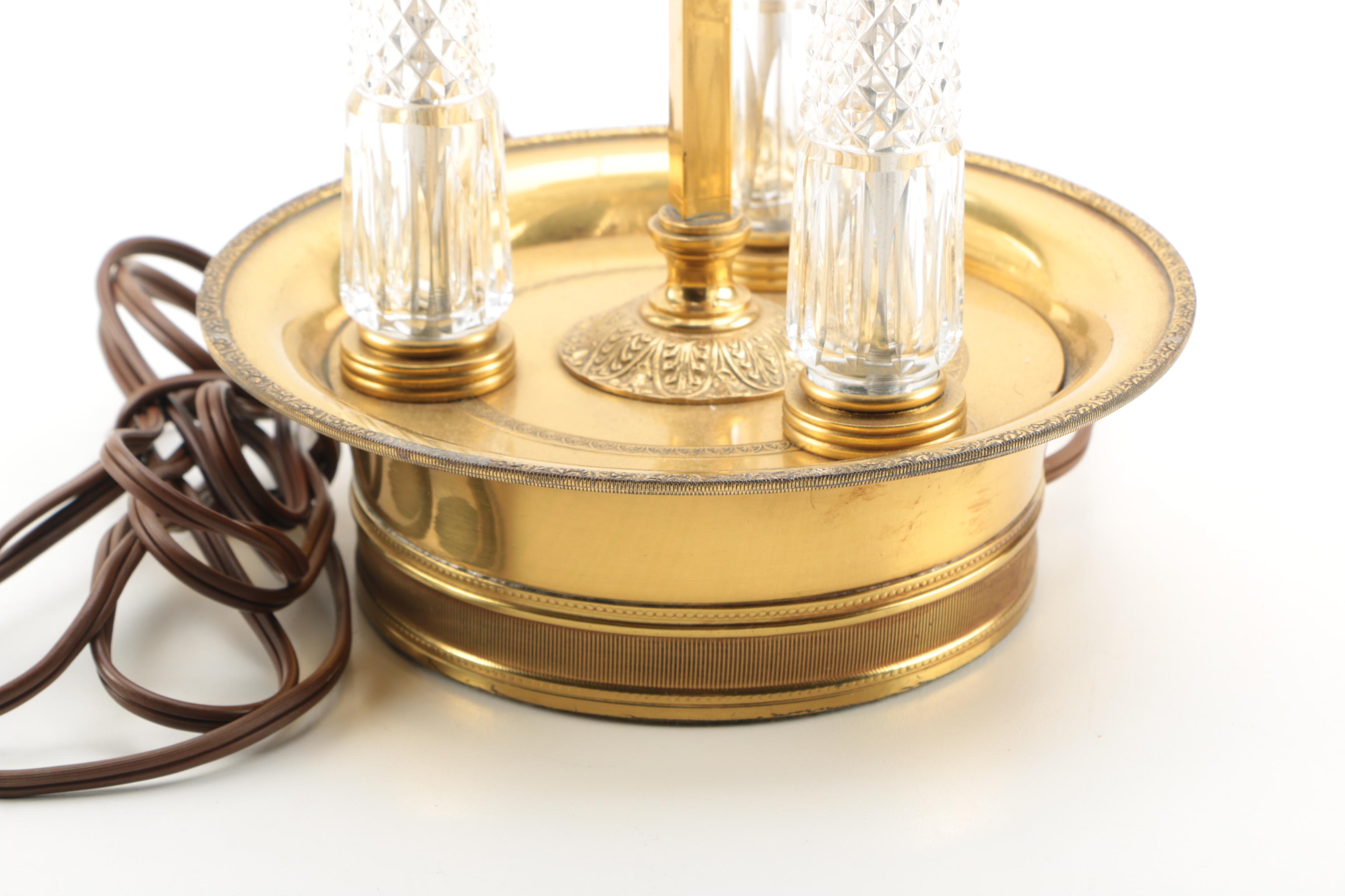 Vintage Brass Floor Lamp