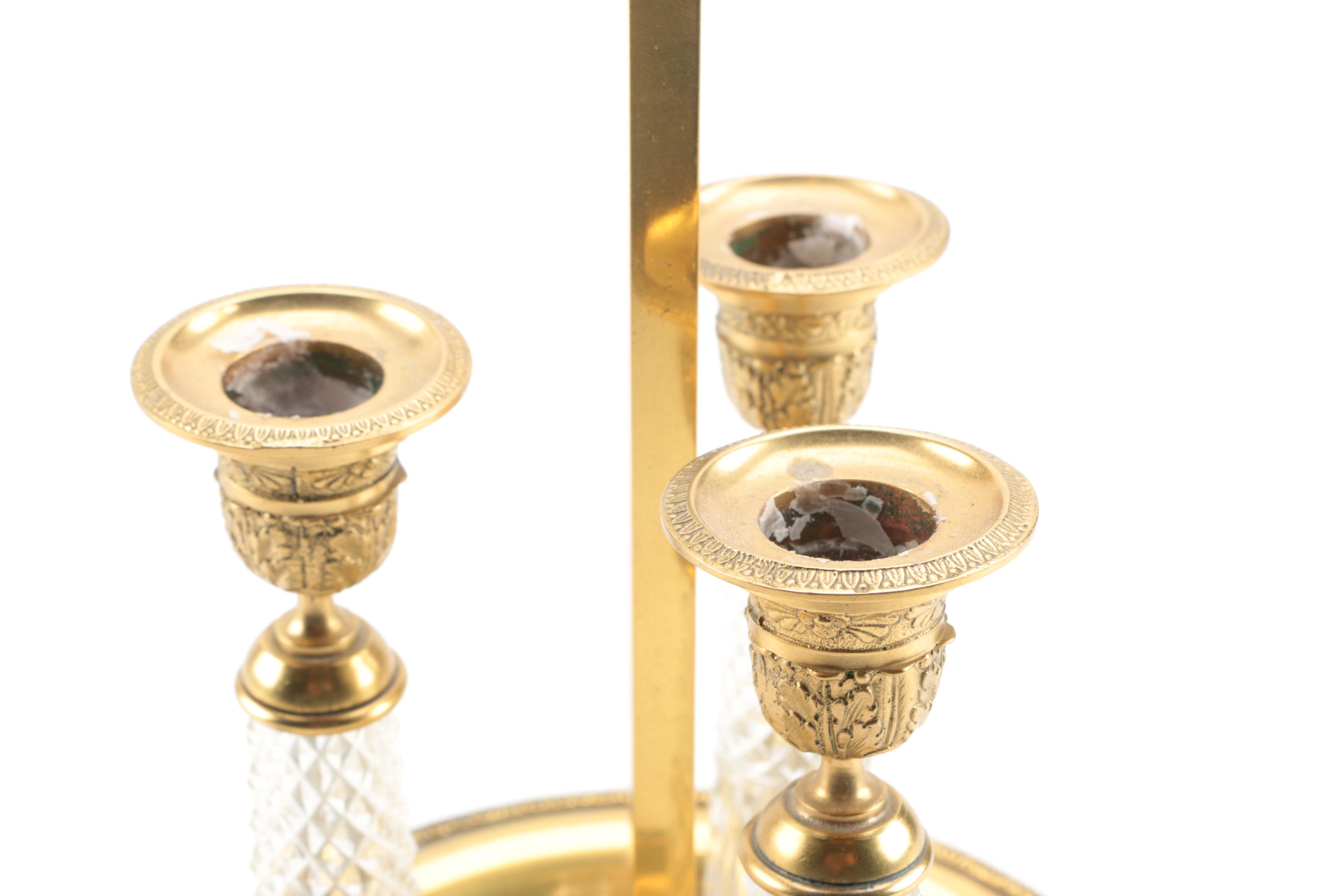 Vintage Brass Floor Lamp