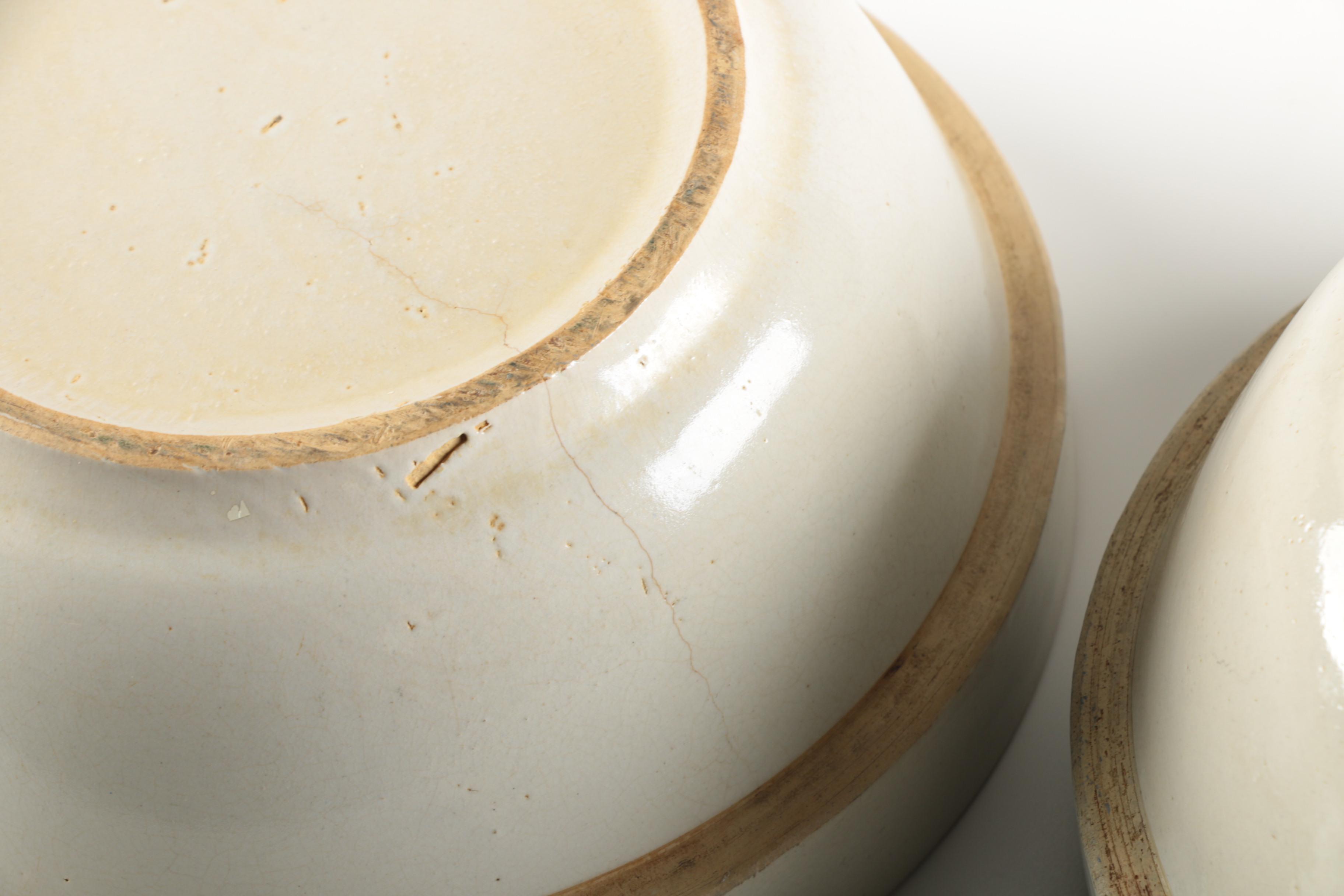 Vintage Stoneware Mixing Bowls