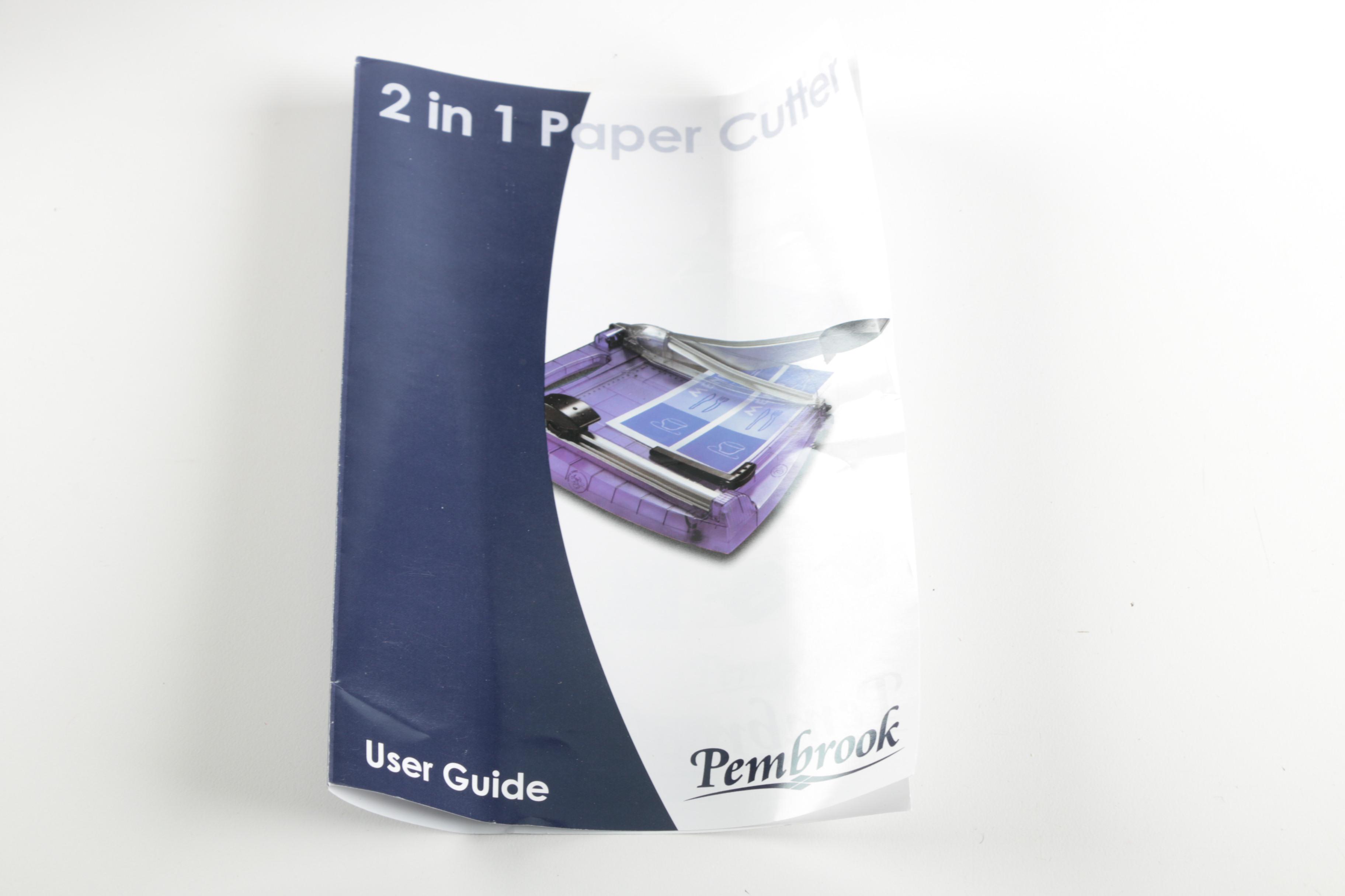 Pembrook 2 in 1 Paper Trimmer